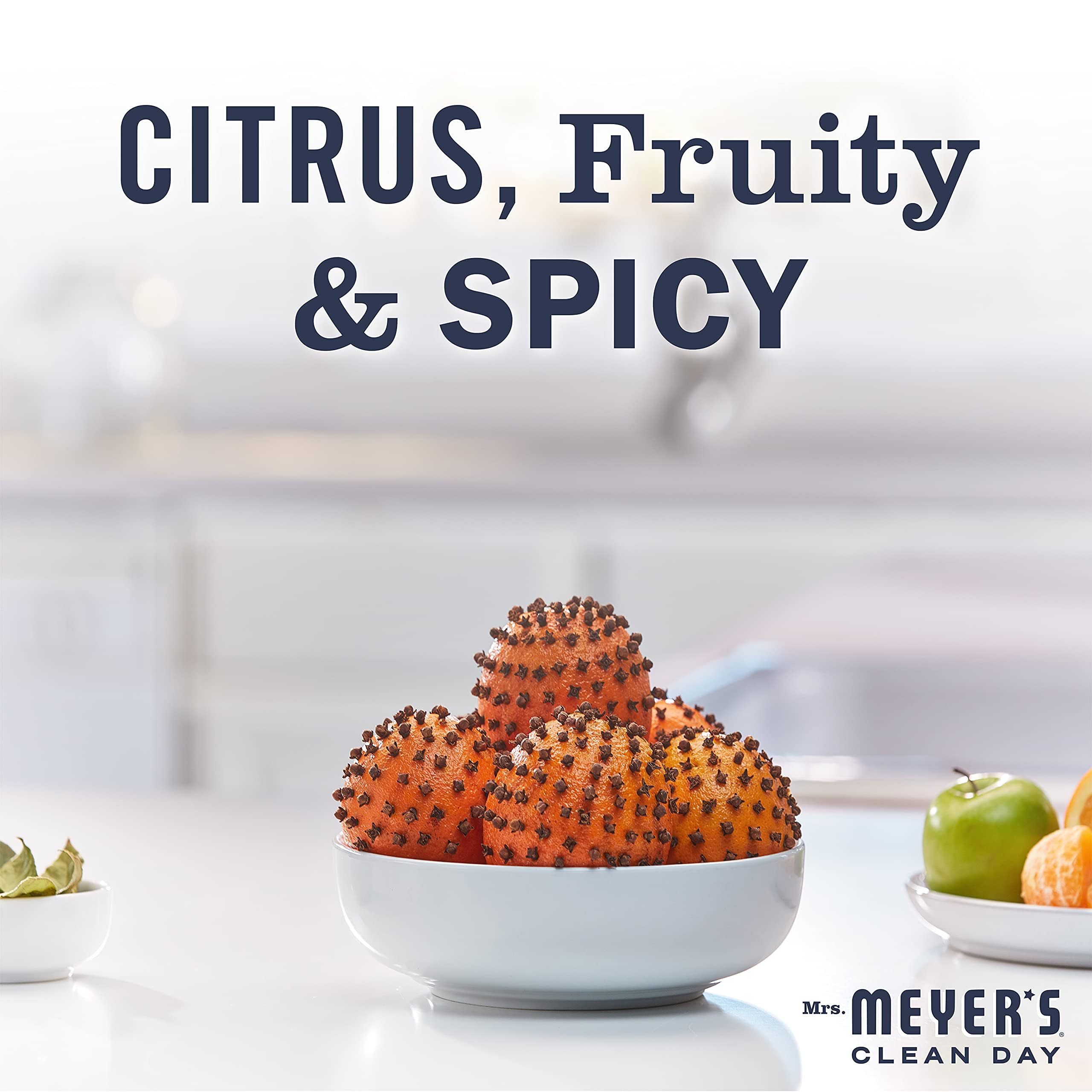 Mrs. Meyer'S Clean Day, Liquid, Orange Clove, 12.5 Ounce (12.5 Ounce (Pack Of 3))