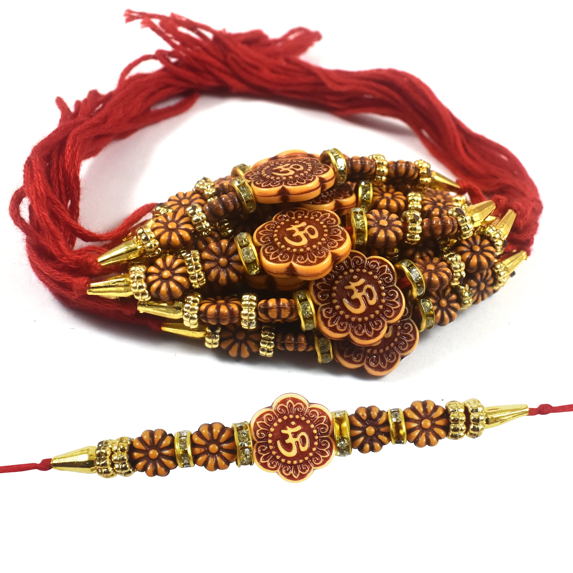 Urvi Creations Set Of 12 Fancy Rakhi For Brother Rakhi Combo Rakhi For Bhaiya, Rakhi Gift For Brother 12 Similar Rakhi Set For B