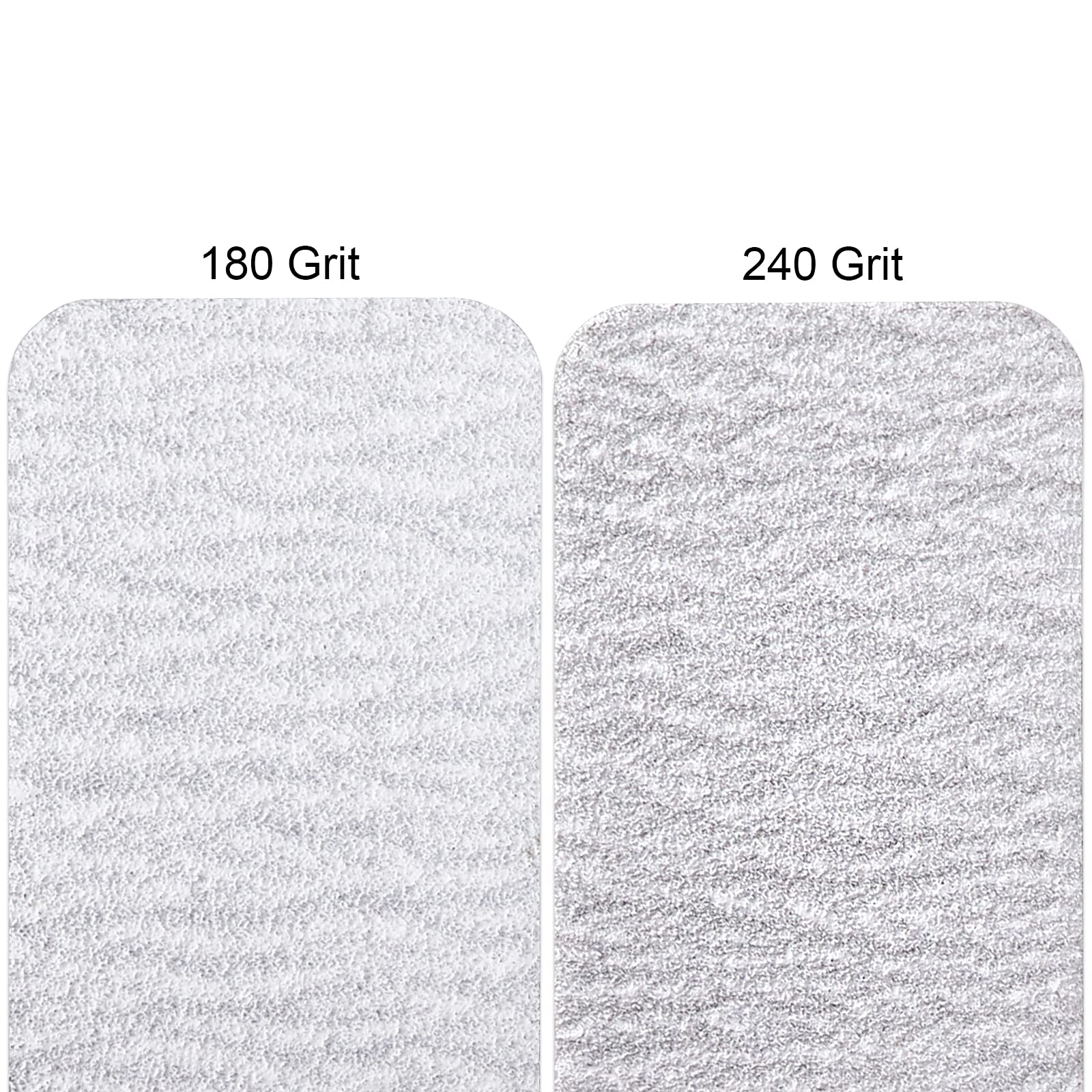 10Pcs - Pana Jumbo Double-Sided Emery Nail File For Manicure, Pedicure, Natural, And Acrylic Nails - Zebra (Grit 180/240)