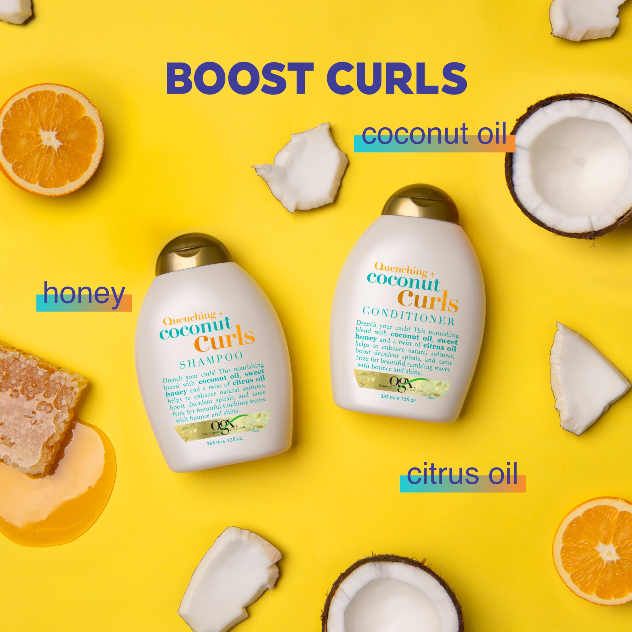 Ogx Conditioner Coconut Curls 13 Ounce (Pack of 6)