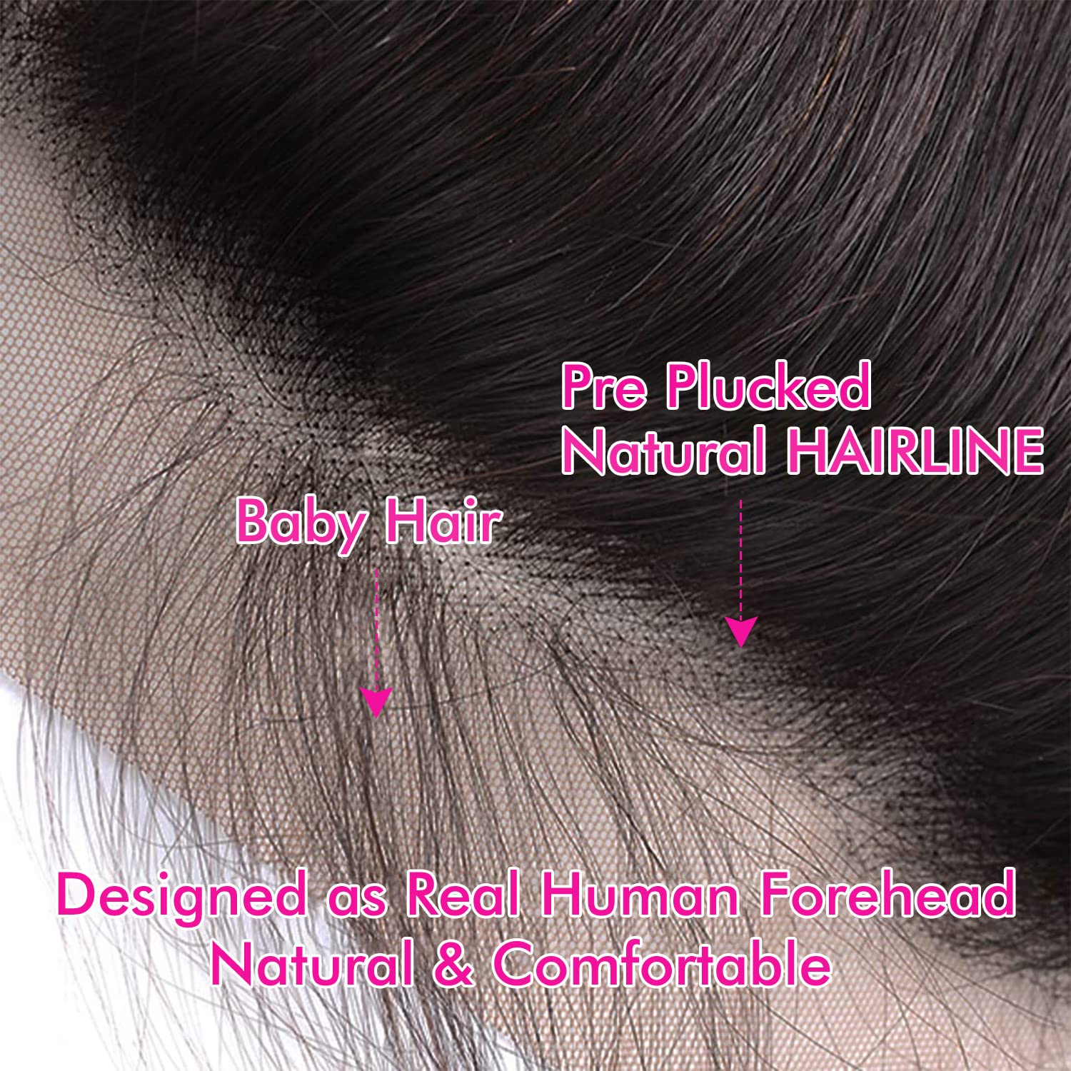 Selina Lace Closure 13X4 Lace Frontal Closure Body Wave Transparent Lace Frontal Closure Brazilian Body Wave Human Hair Frontal