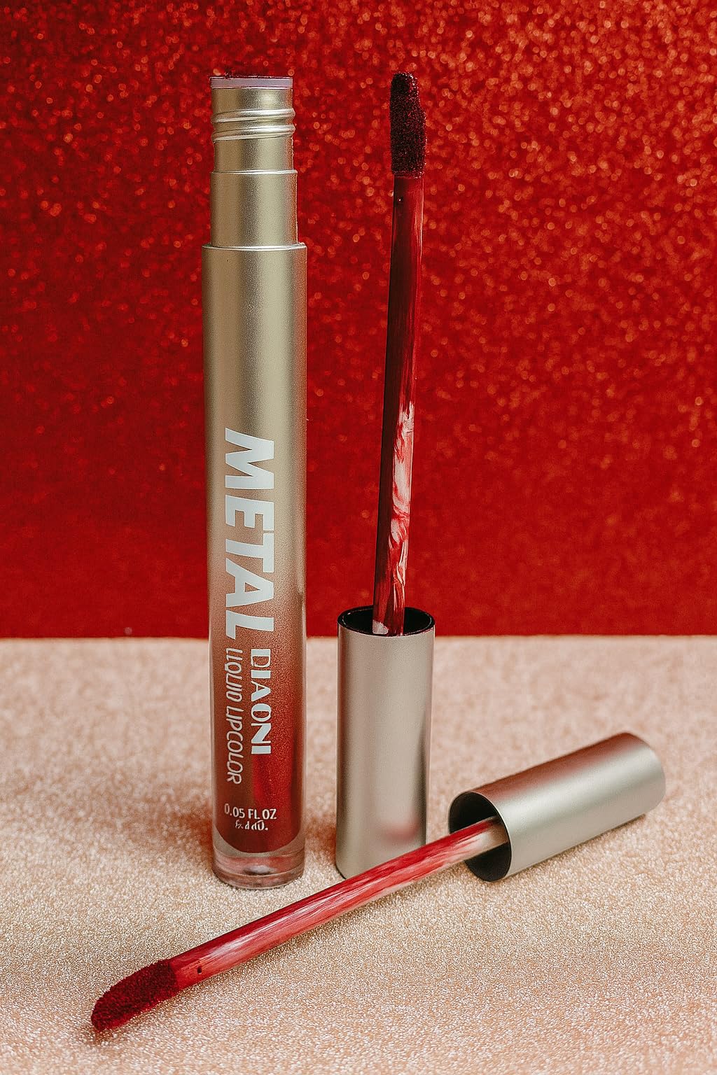 Megaga Usa Metal Diaoni Liquid Lip Color  Rich Pigment, Metallic Gloss, NonDrying Formula With AllDay Comfort Wear