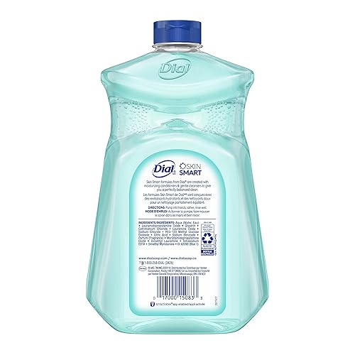 Dial Liquid Hand Soap Refill, Coconut Mango, 52 Fl Oz (Pack of 1)