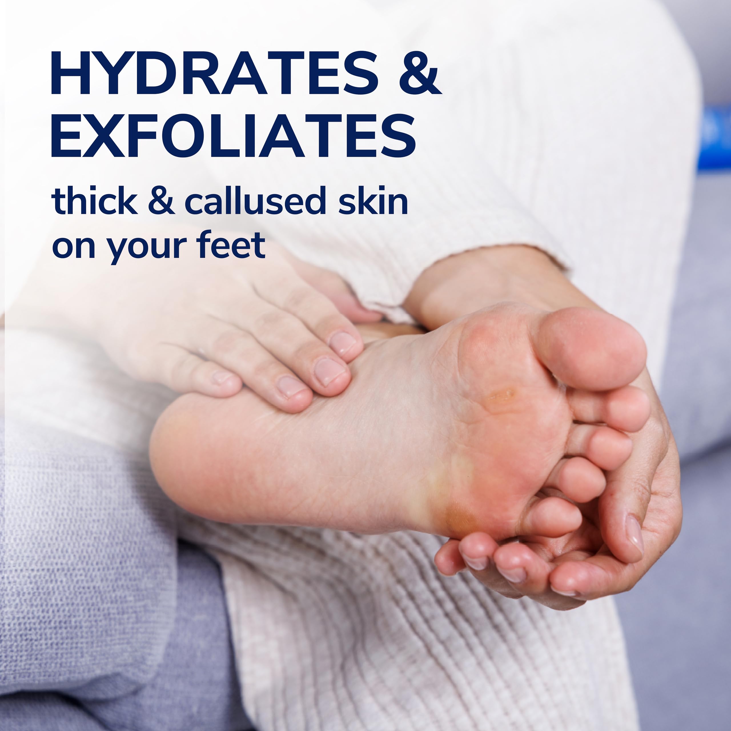 Dr Scholls Dry, Flaky Skin Remover Ultra Exfoliating Foot Lotion With Urea For Rough Dry Cracked Feet, Heal And Moisturize For H