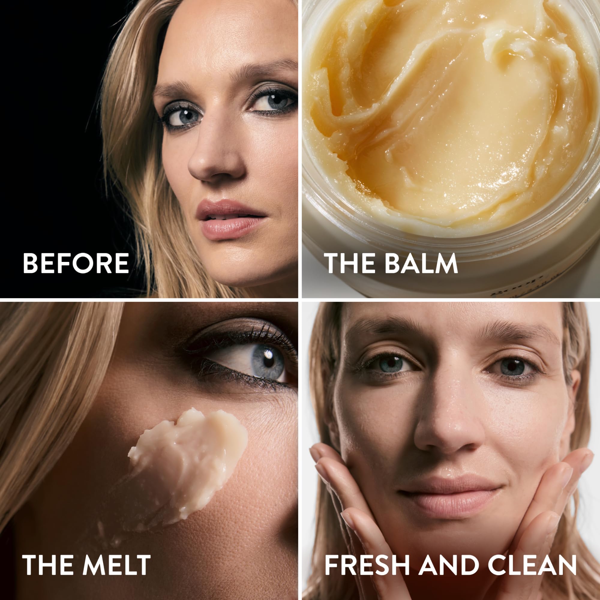 Goop Beauty Cleansing Balm | Makeup Remover & Facial Cleanser For Sensitive Skin | Saffron Extract, Vitamin E, & Biofermented Cl