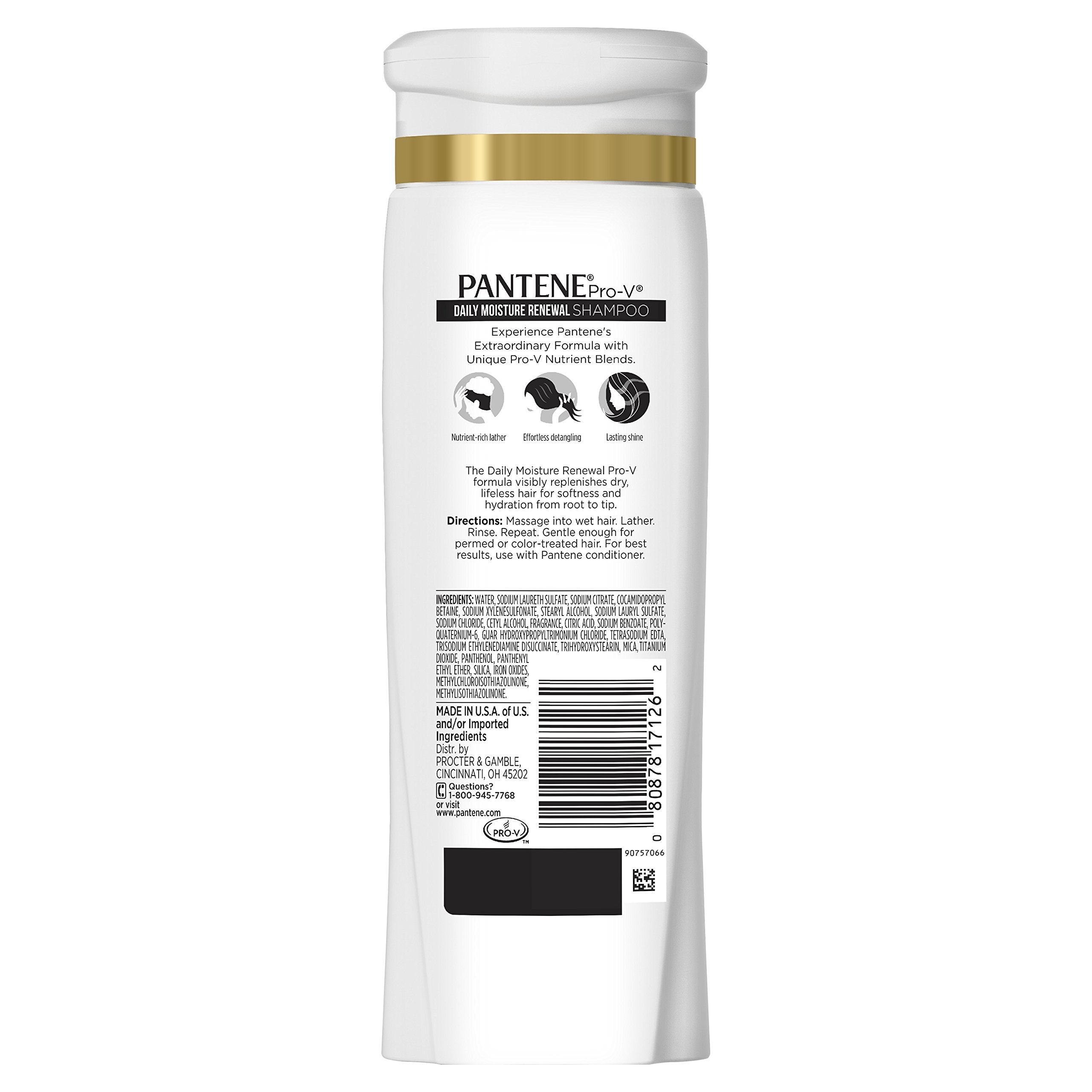 Pantene Pro-V Daily Moisture Renewal Shampoo 12.6 fl oz