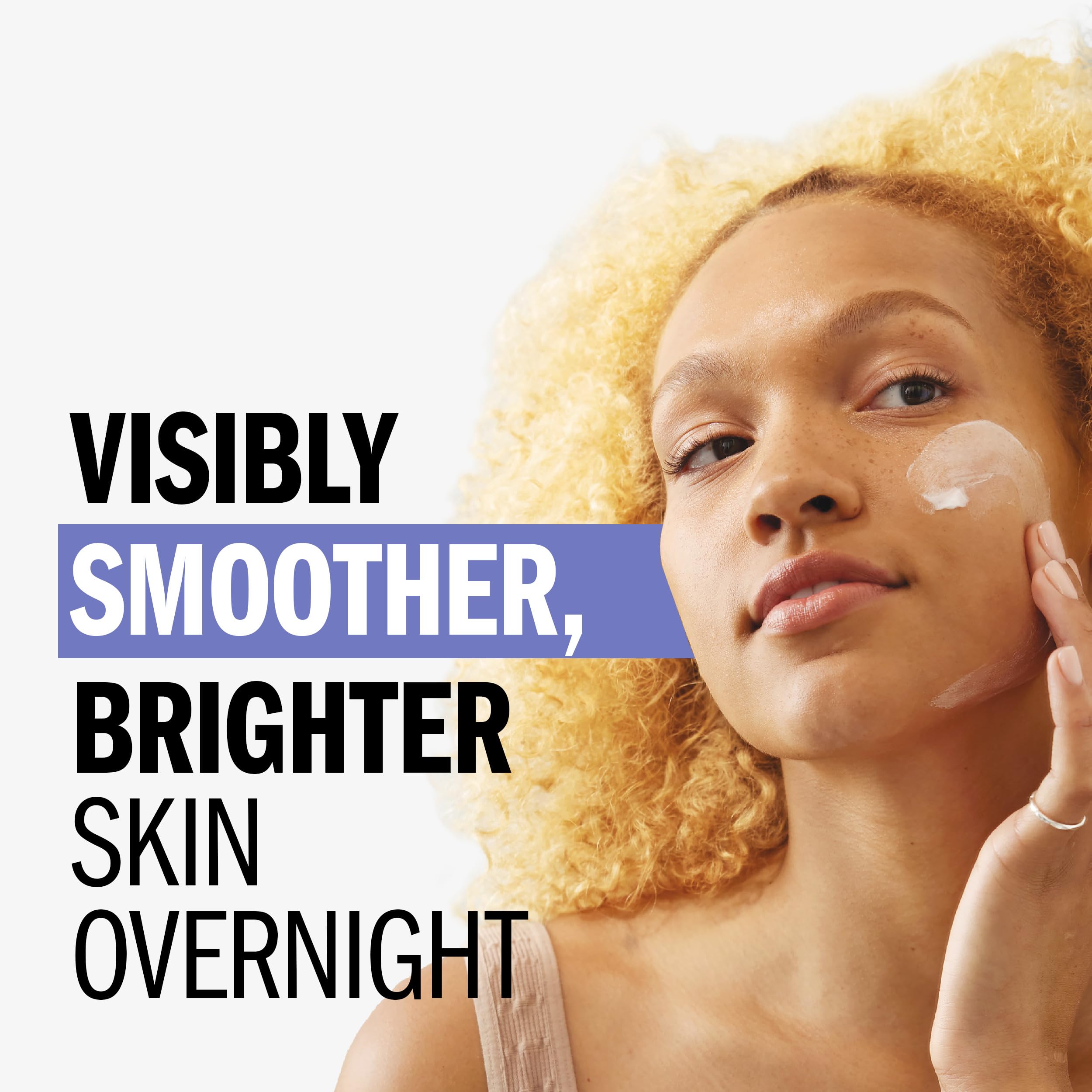 Olay Smooth & Renew Retinol Face Moisturizer, 2 Oz Fragrance Free Night Cream For Fine Lines And Wrinkles With Retinoid Complex,