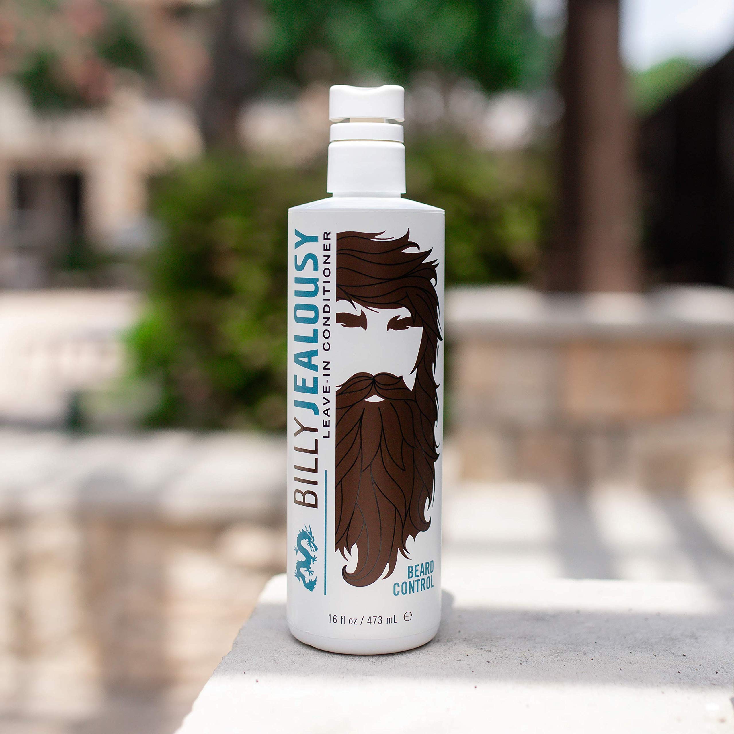 Billy Jealousy Beard Control Leave In Beard Conditioner for Men with Aloe Leaf Juice and Jojoba Seed Oil, Softens Hair and Skin,