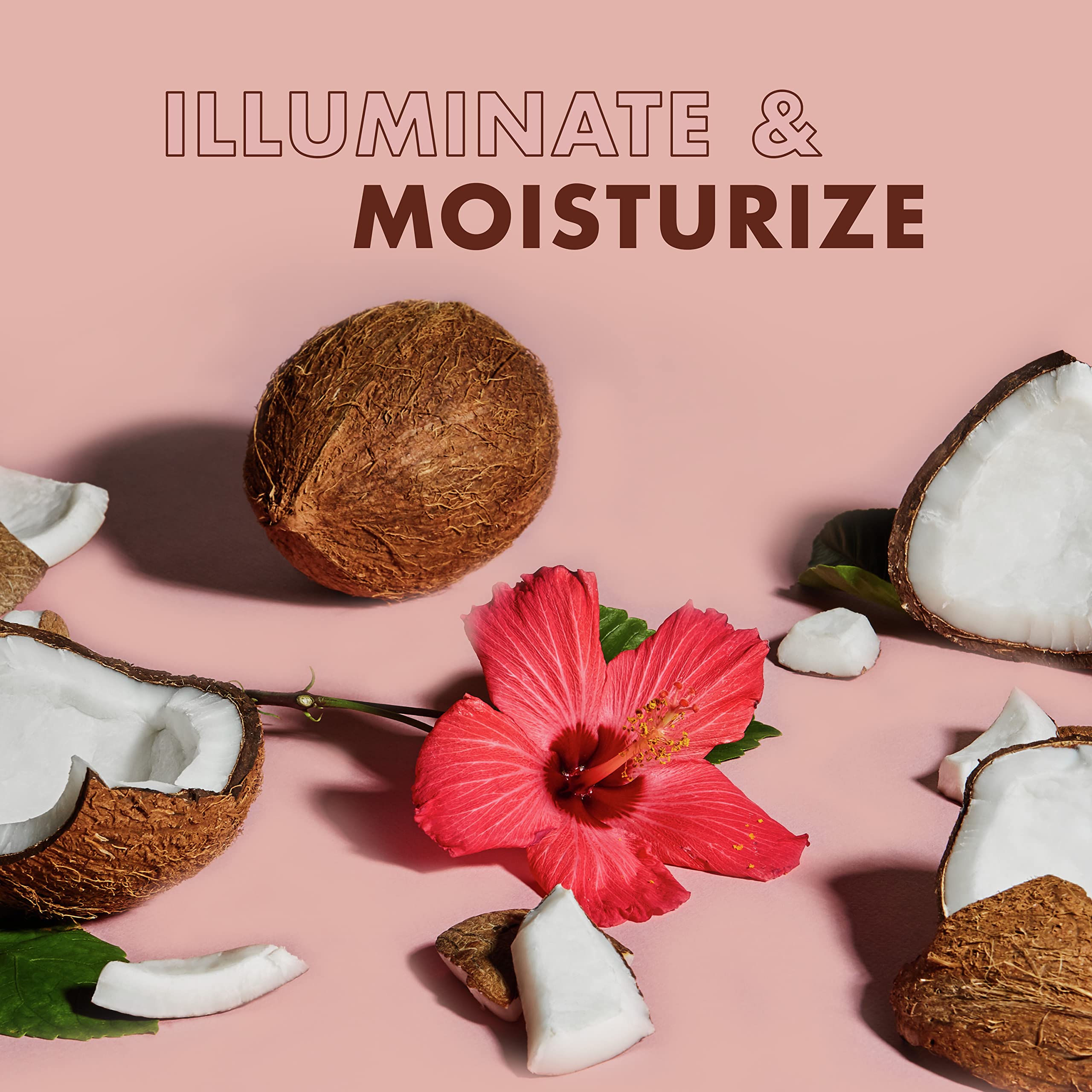 Sheamoisture Body Oil, Bath, And Massage For Dull Skin Coconut Oil And Hibiscus For Glowing Skin 8 Oz