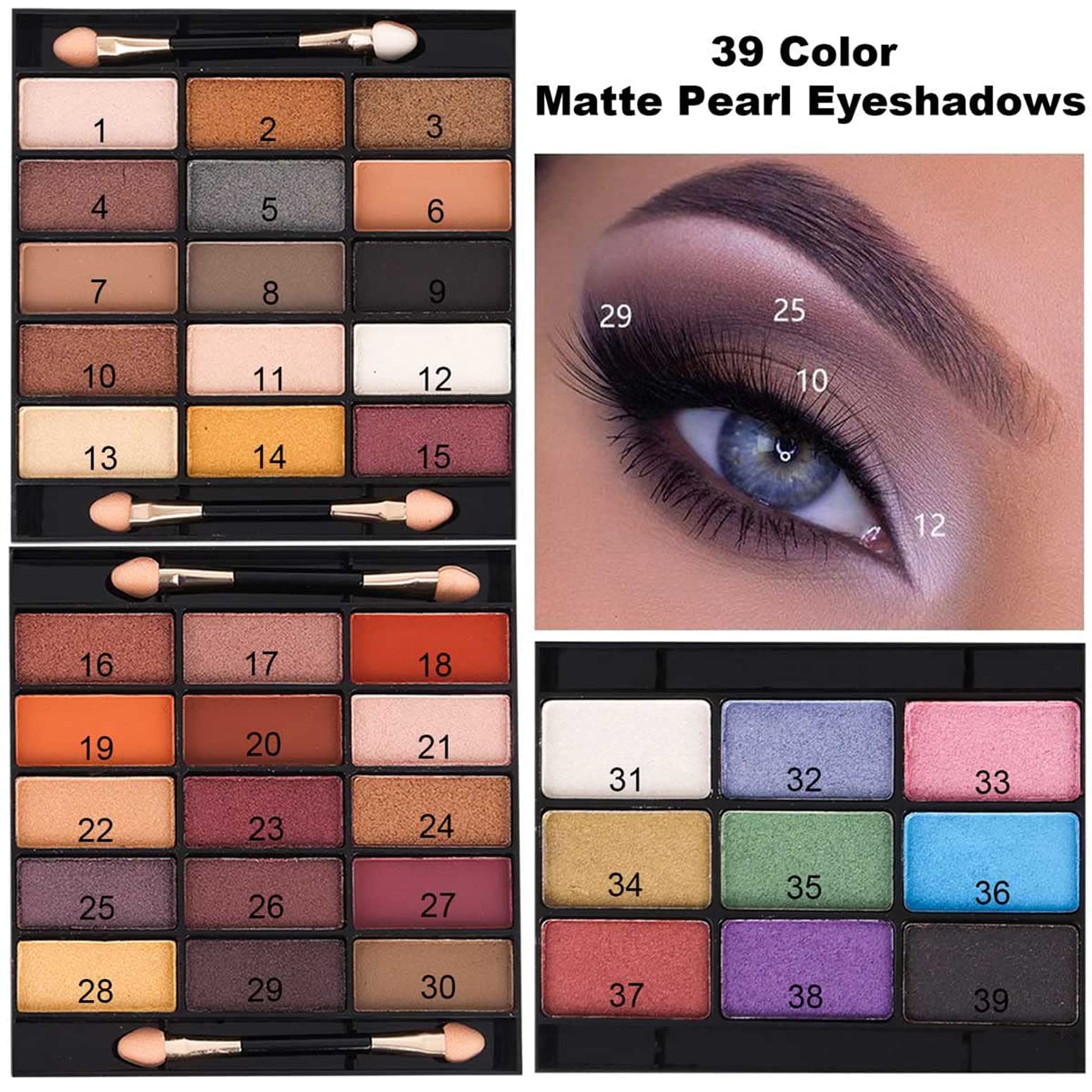 58 Colors Professional Makeup Kit For Women, All In One Full Makeup Gift Set For Women Girls Beginner With Eye Shadow Blush, Lip