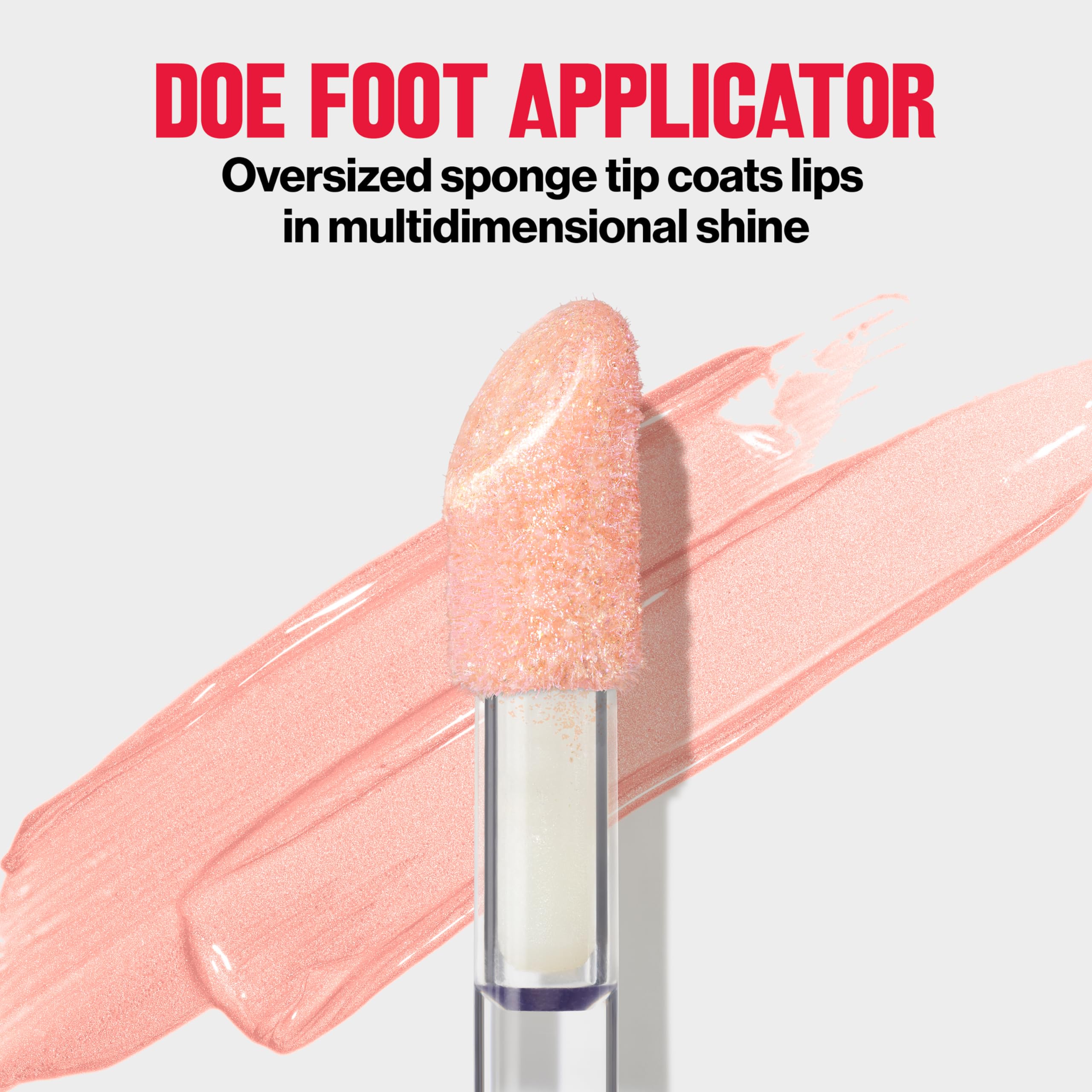Revlon Super Lustrous Lip Gloss, Non-Sticky, Hydrating, High Shine Finish, 240 Fatal Apple, 0.13 Oz