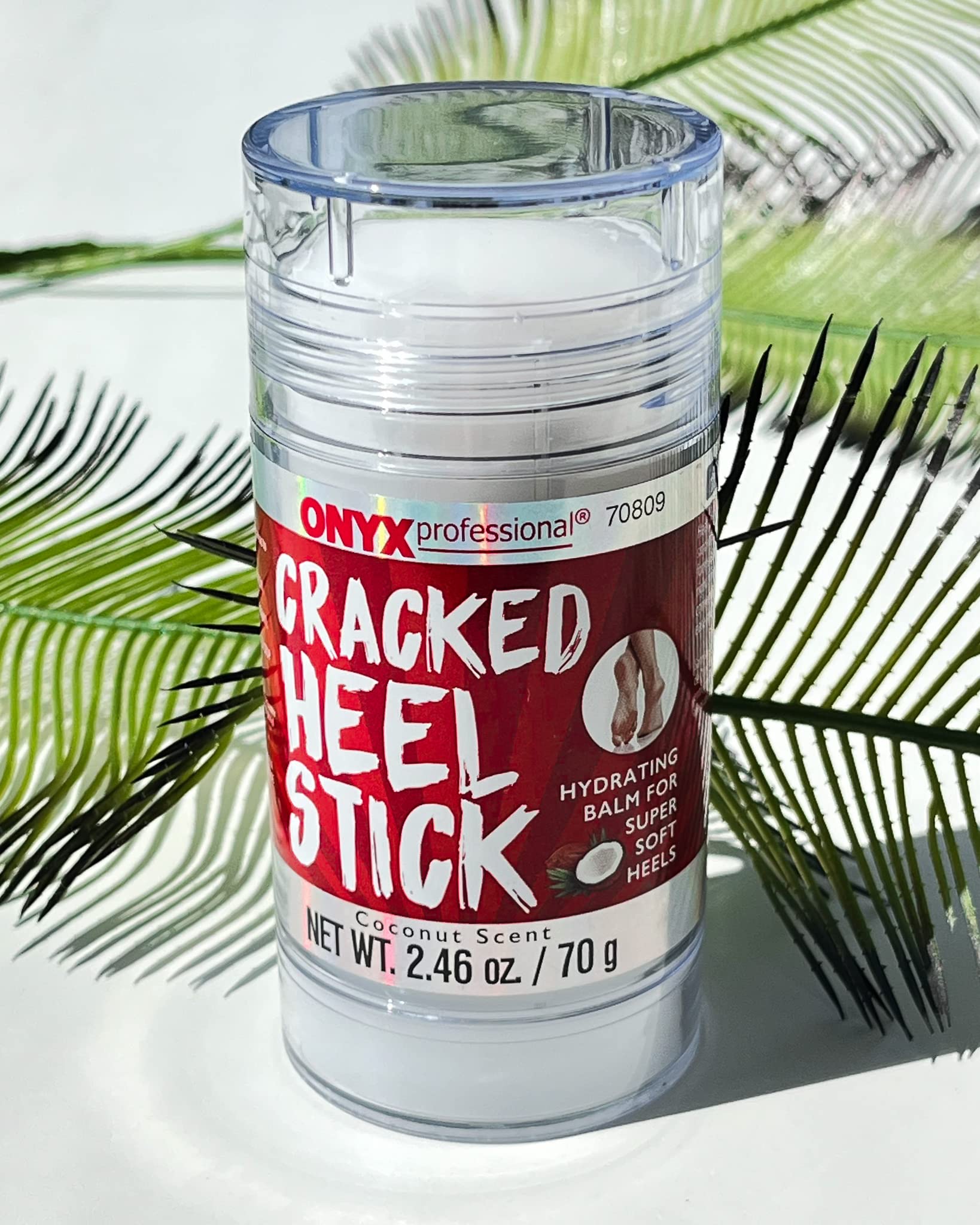 Onyx Professional Cracked Heel Stick 2 Pack, Treatment Balm For Dry Rough Feet