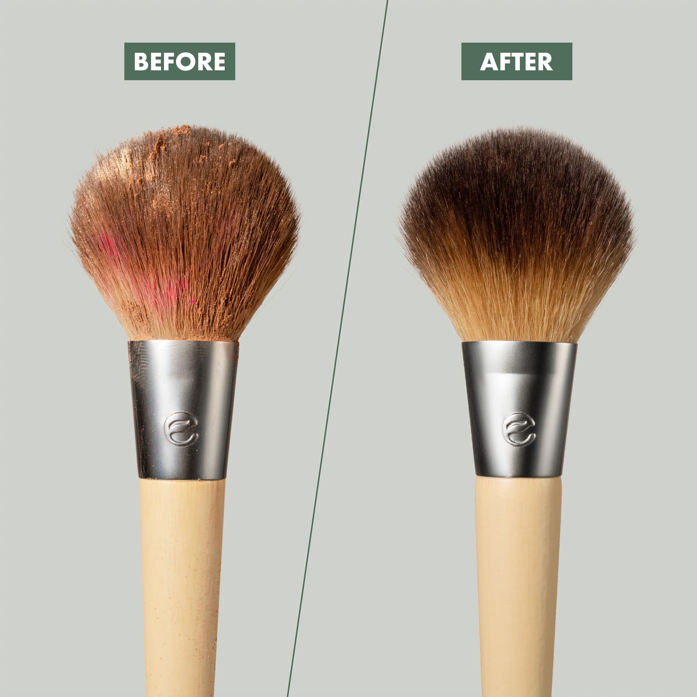 Ecotools Makeup Brush And Sponge Shampoo, Removes Makeup, Dirt, & Impurities From Makeup Brushes & Makeup Blending Sponges, Frag