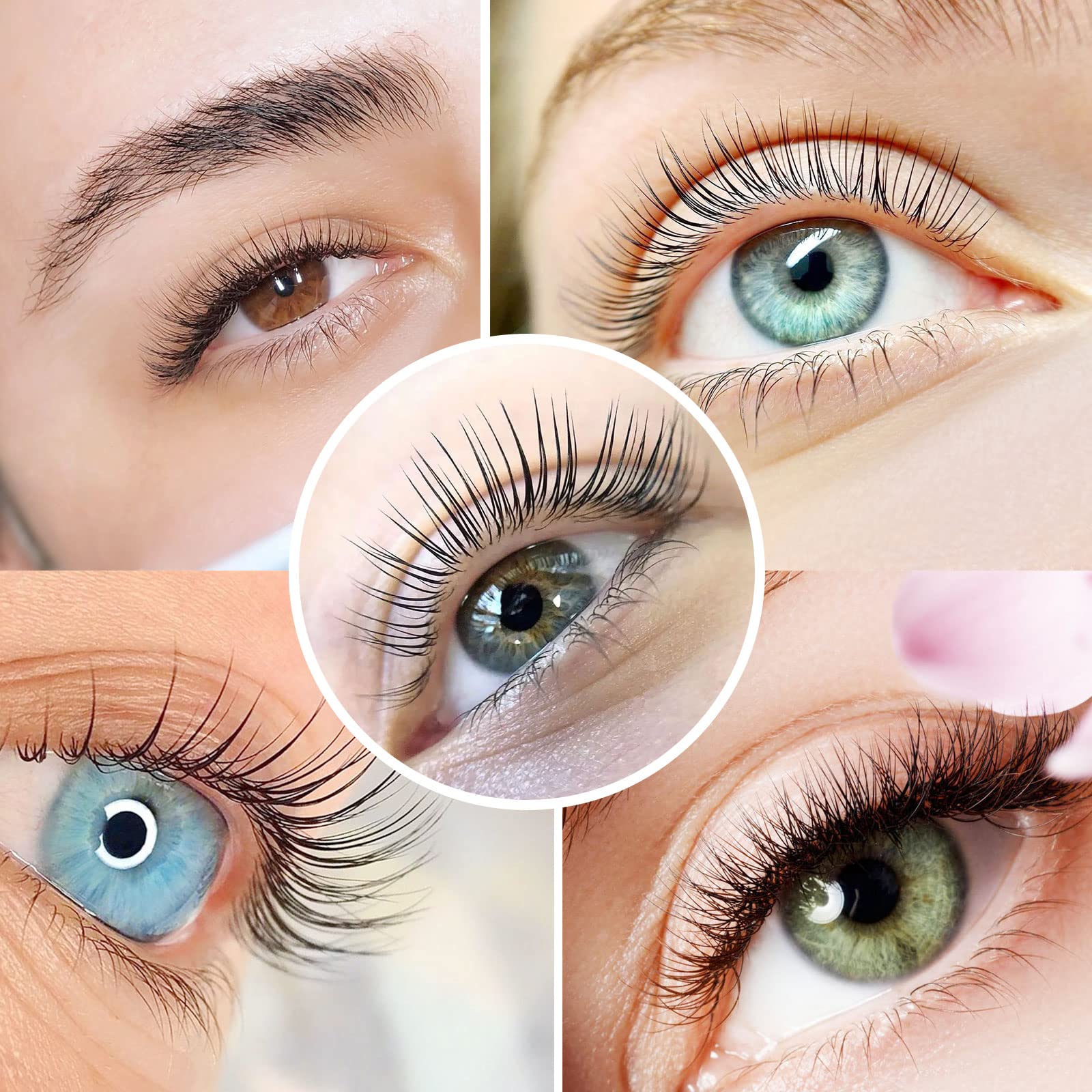 PERMANIA Lash Lift Kit,Lash Perm Kit, Fast Eyelash Lifting 5 Minutes DIY at Home with Strong Glue Disposable Sachet Lash Perming