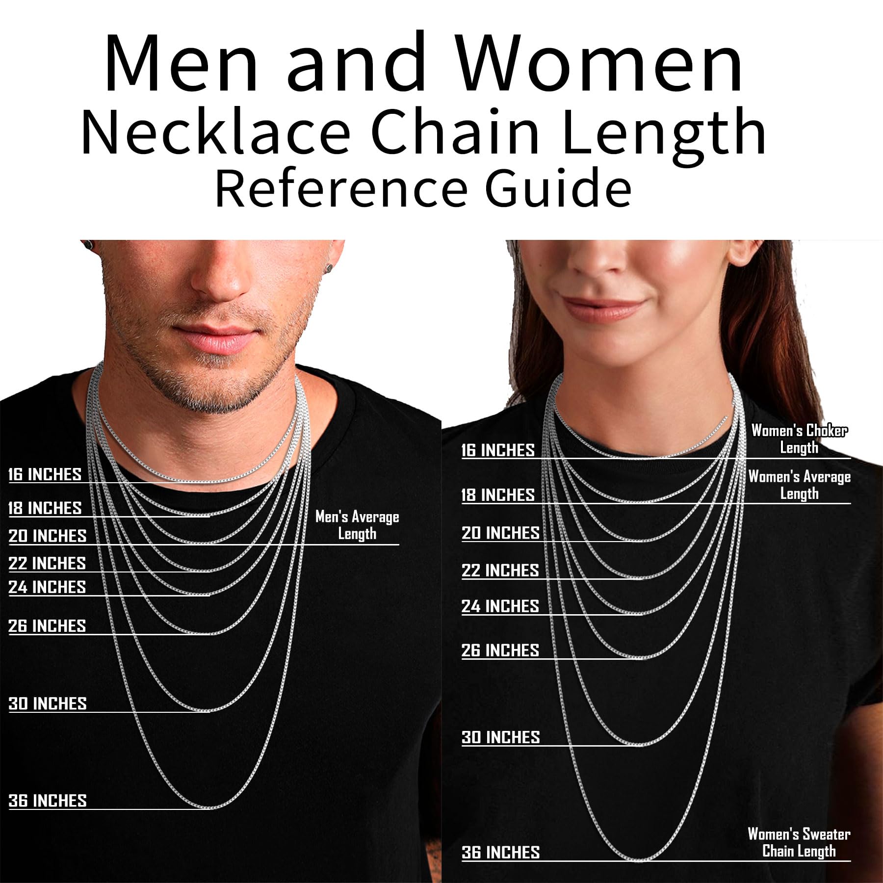 ASHINE Silver Chain Sterling Silver Chain Necklace for Women Silver Necklace Chain Charm Necklace Jewelry Chain Necklace Extende
