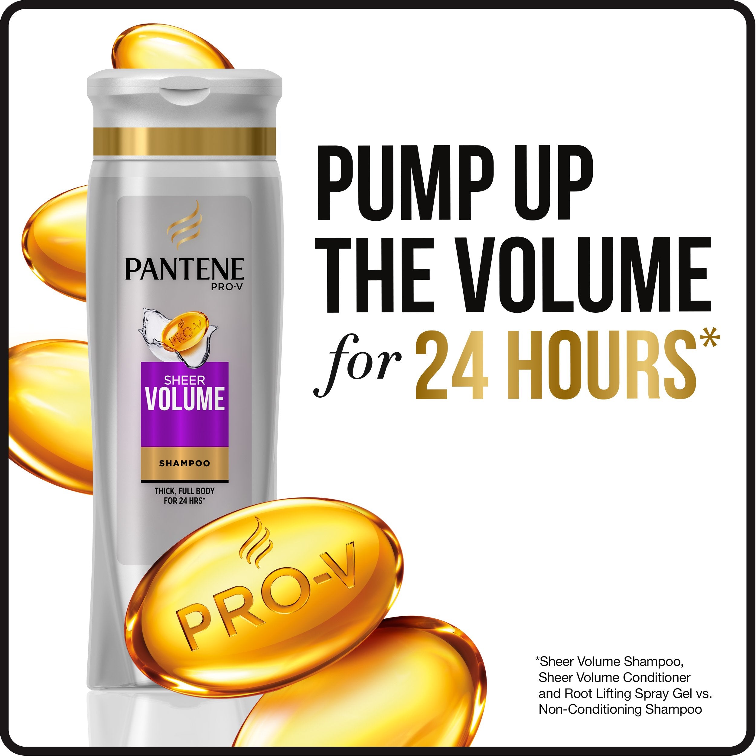 Pantene Pro-V Sheer Volume Shampoo, 20.1 Fl Oz, 20.100000000000001 Fl Oz
