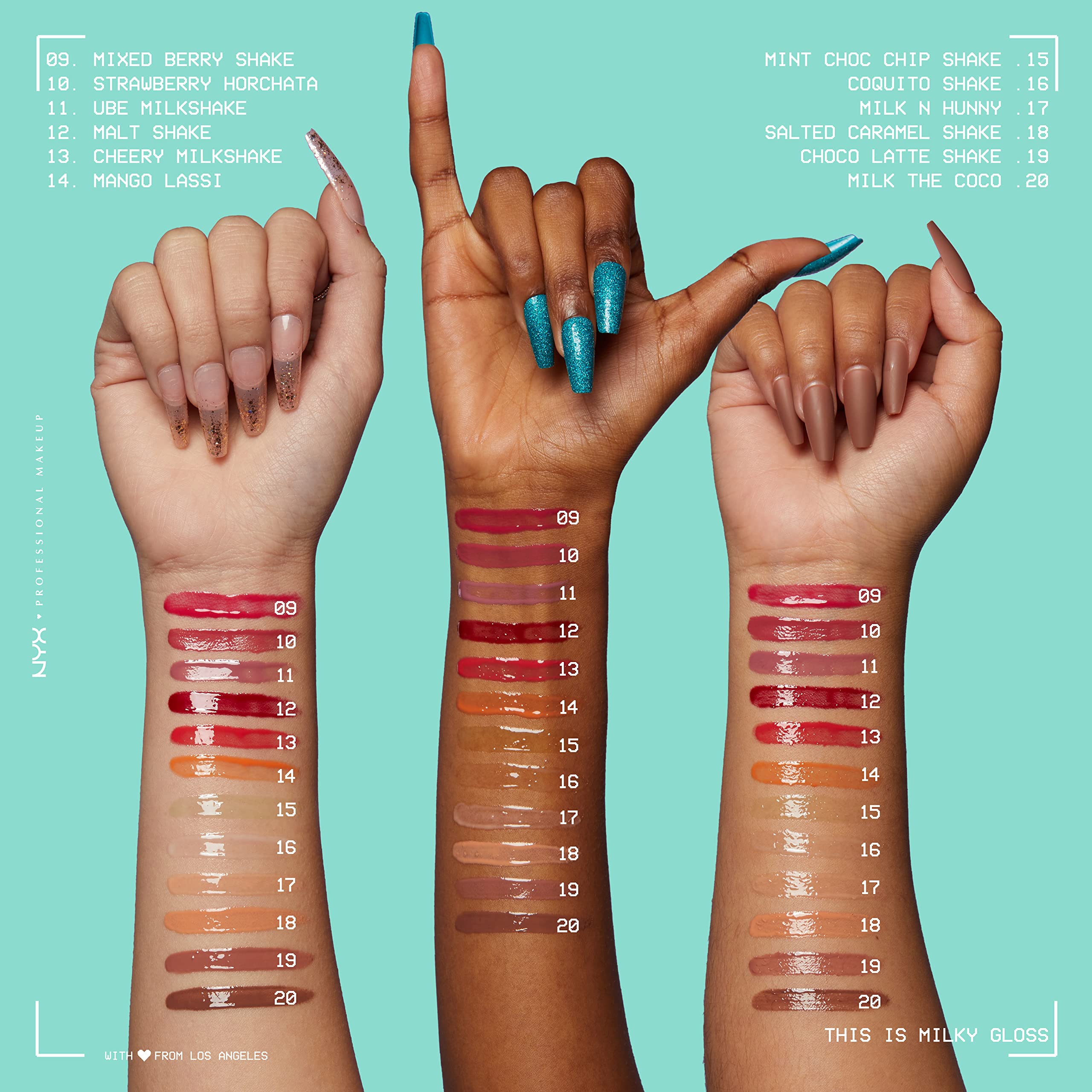 Nyx Professional Makeup This Is Milky Gloss, Lip Gloss With 12 Hour Hydration, Vegan - Salted Caramel Shake (Caramel)