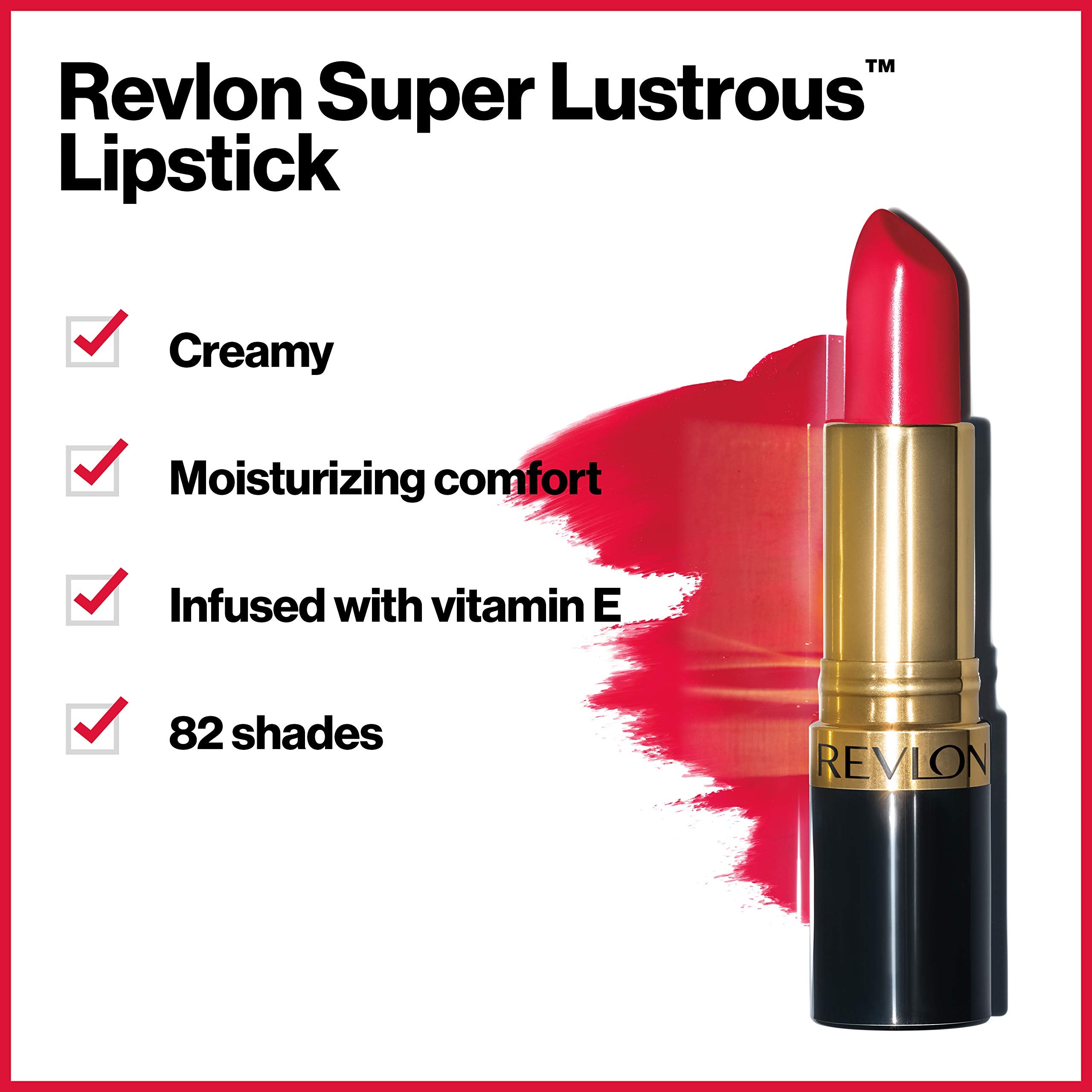 Revlon Super Lustrous Lipstick, Pink Truffle , 0.13 oz