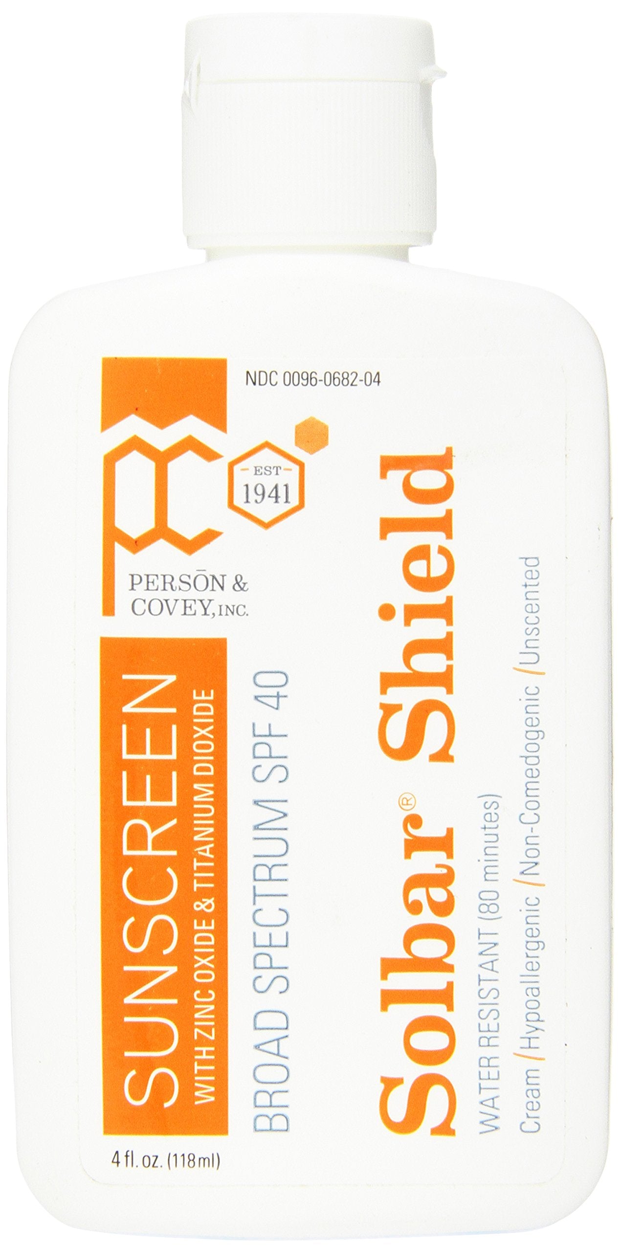Solbar Shield Sunscreen Spf 40, 4 Oz 2 Pack