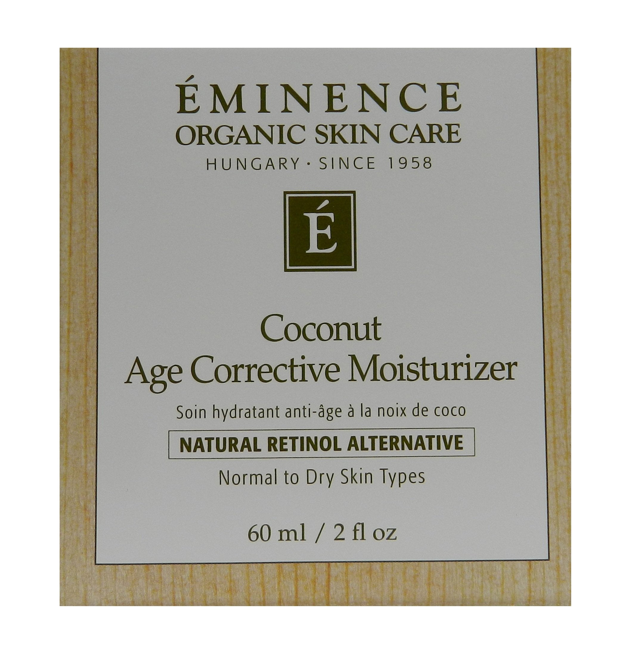 Eminence Organics Coconut Age Corrective Moisturizer - 2 Fl Oz - Multi - Model AD233 - Plastic