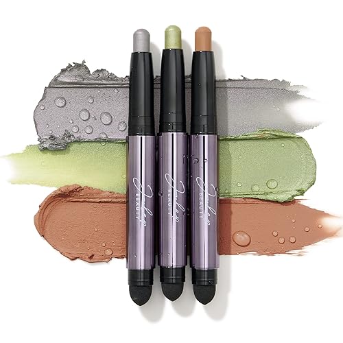 Julep Eyeshadow 101 Crame To Powder Waterproof Eyeshadow Stick, Rainstorm Shimmer