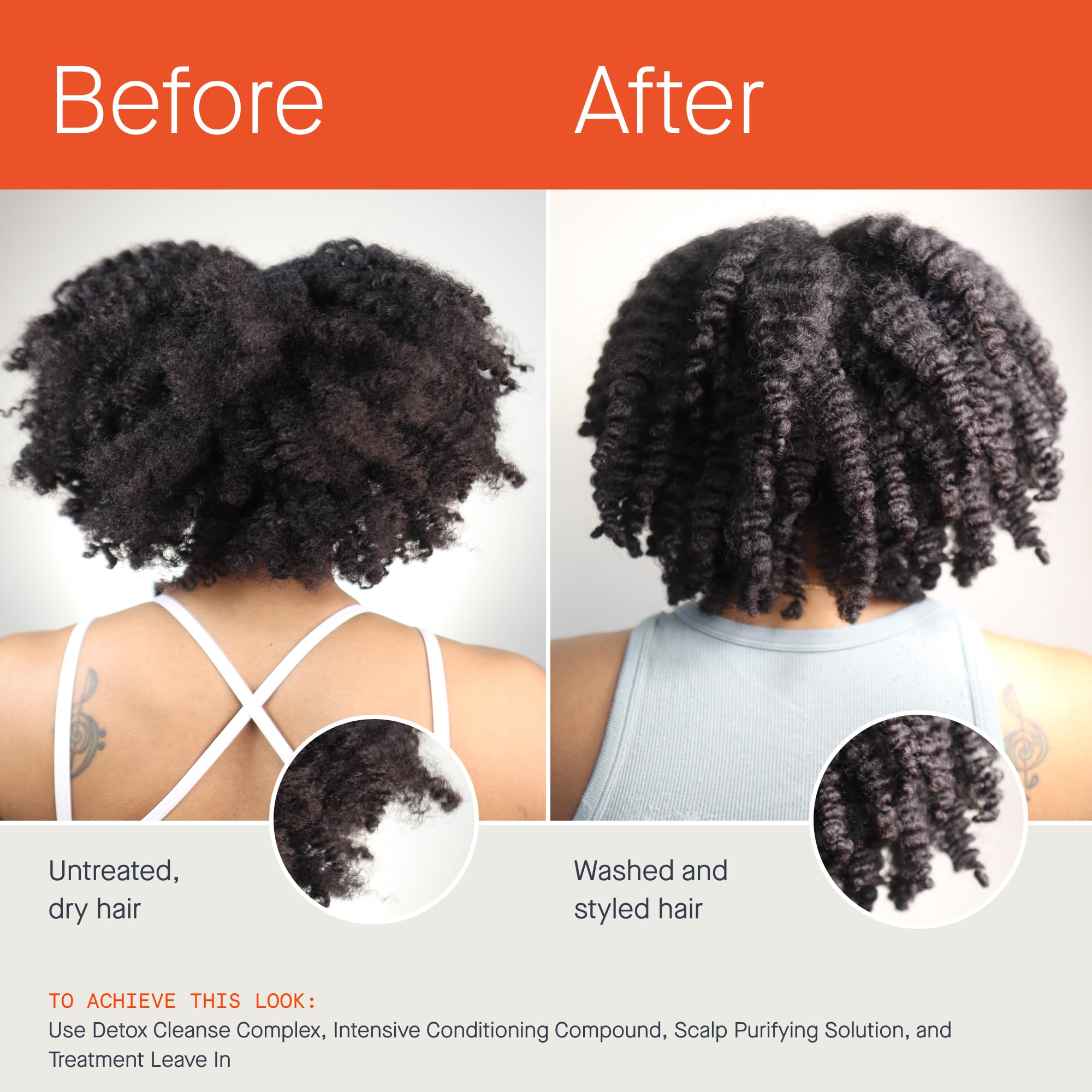 Ourx Clarifying Detox Shampoo - Removes Dirt, Oil, Product & Hard Water - Scalp Build Up Remover - Glycolic Acid & Salicylic Aci