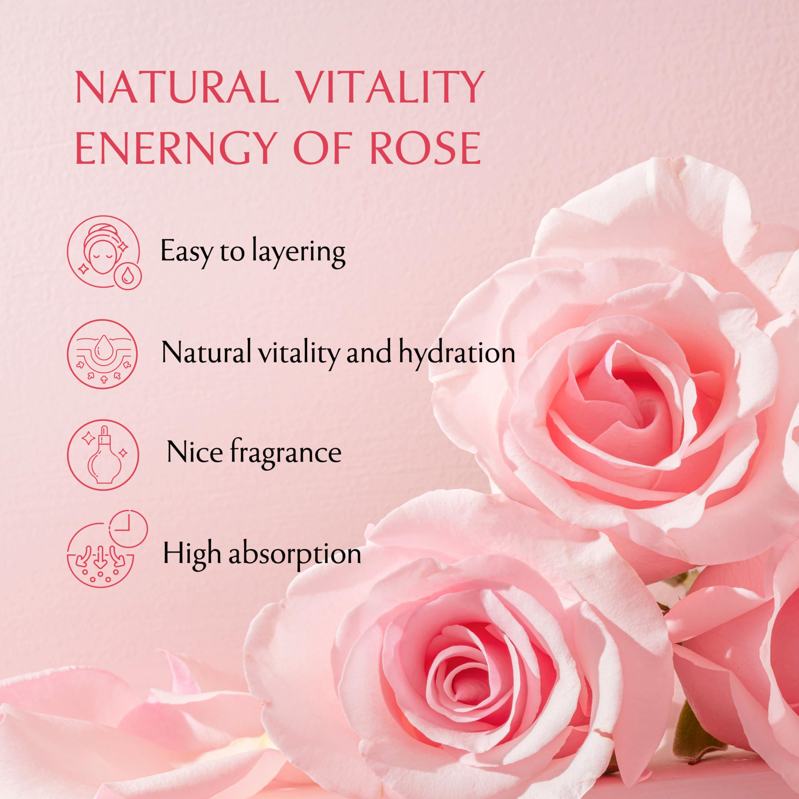 Dermalogy By Neogen Hyal Glow Rose Essence - Hydrating Essence With 74% Of Damask Rose Water Damask Rose Flower Oil & Damask Ros