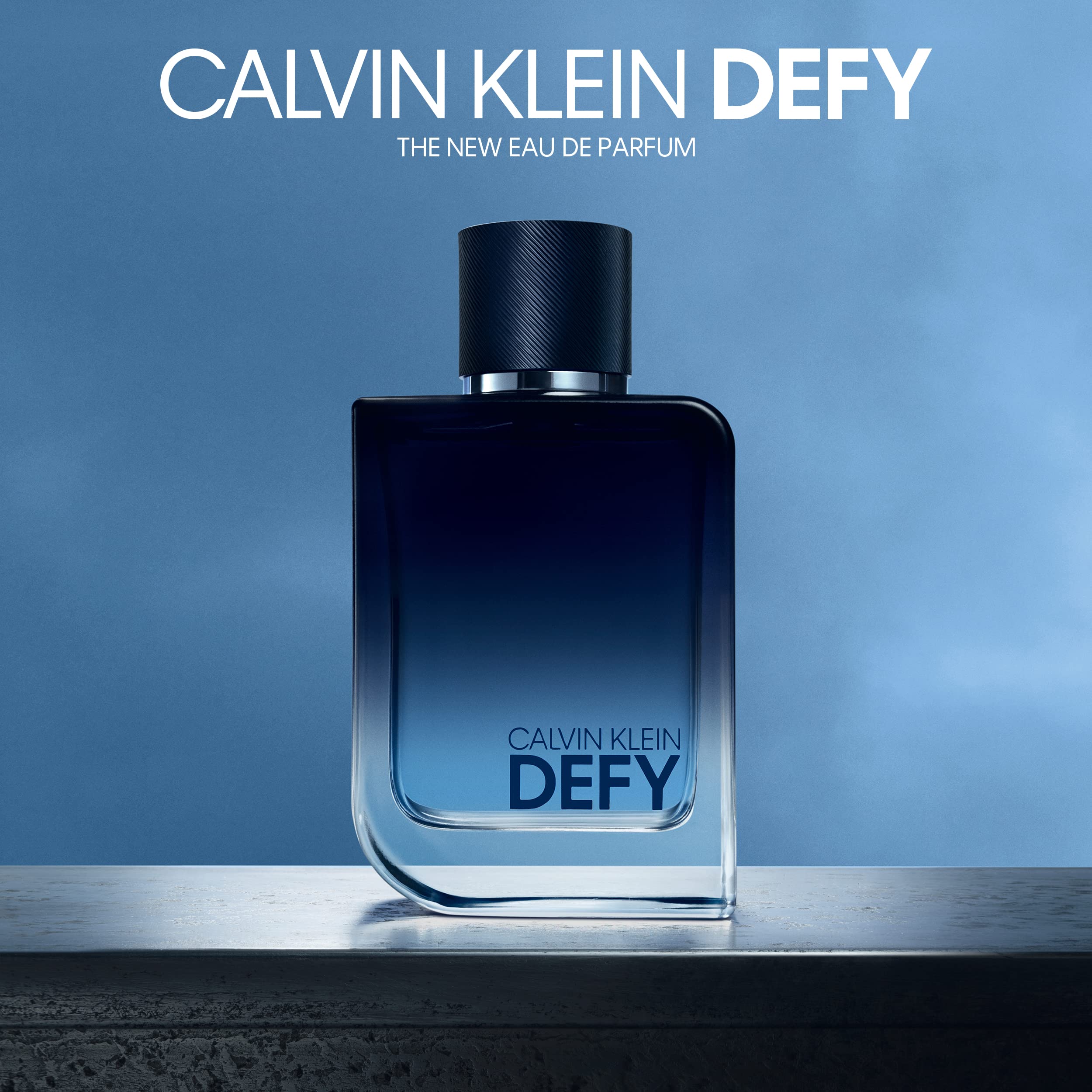 Calvin Klein Defy Eau de Parfum for Men, 1.6 Fl Oz