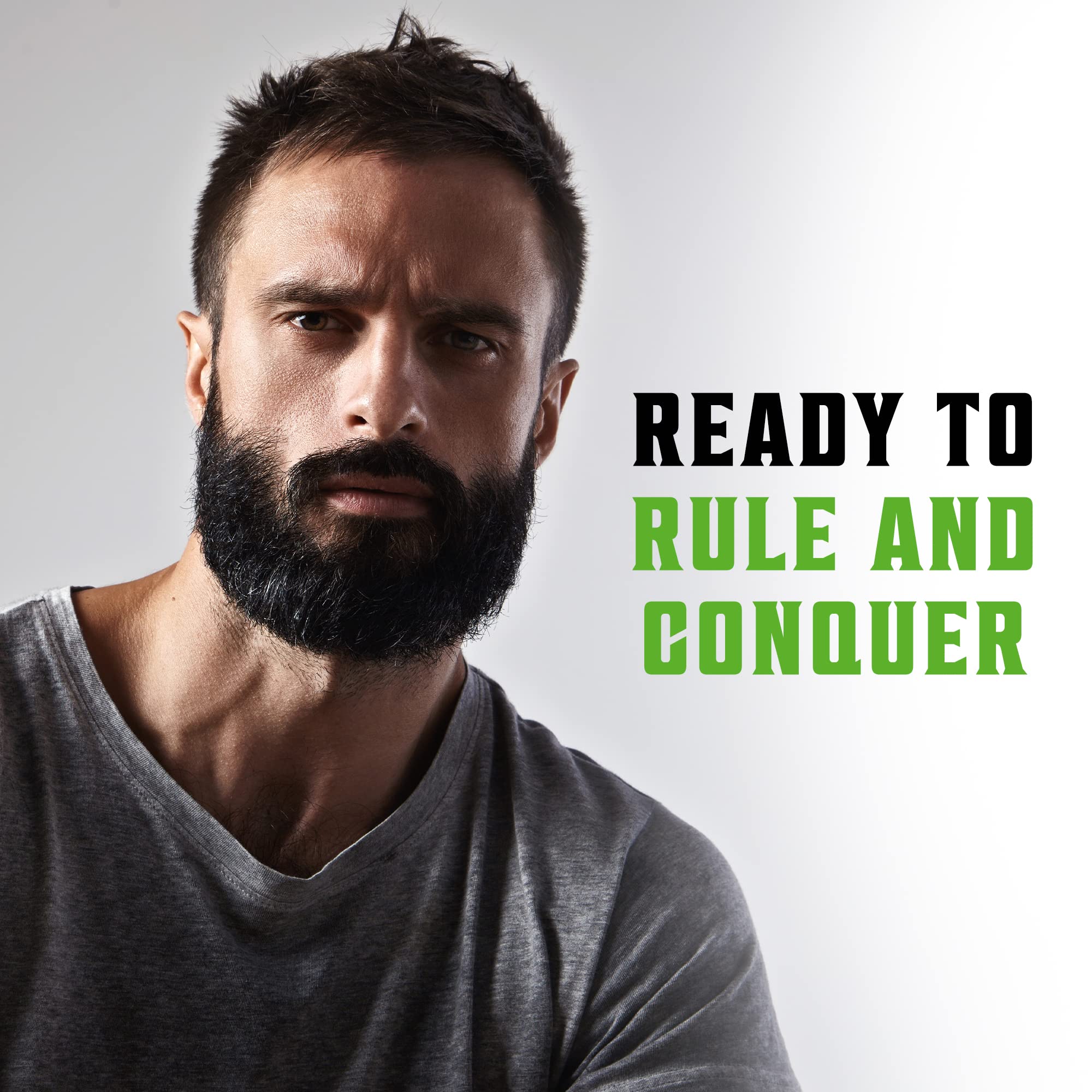 Viking Revolution Beard Wash & Conditioner Set W/Argan & Jojoba Oils - Softens, Smooths & Strengthens Beard Growth - Natural Pep