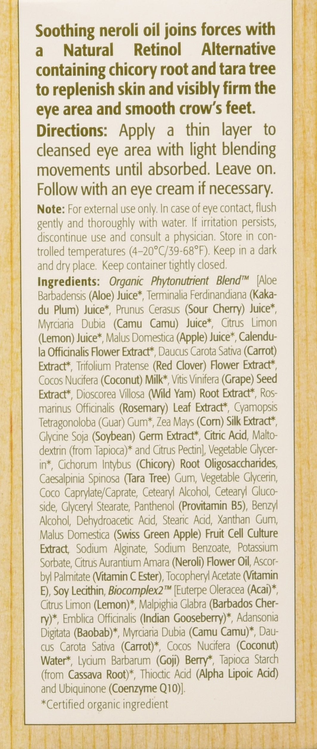 Neroli Age Corrective Eye Serum By Eminence For Unisex - 1 Oz Serum