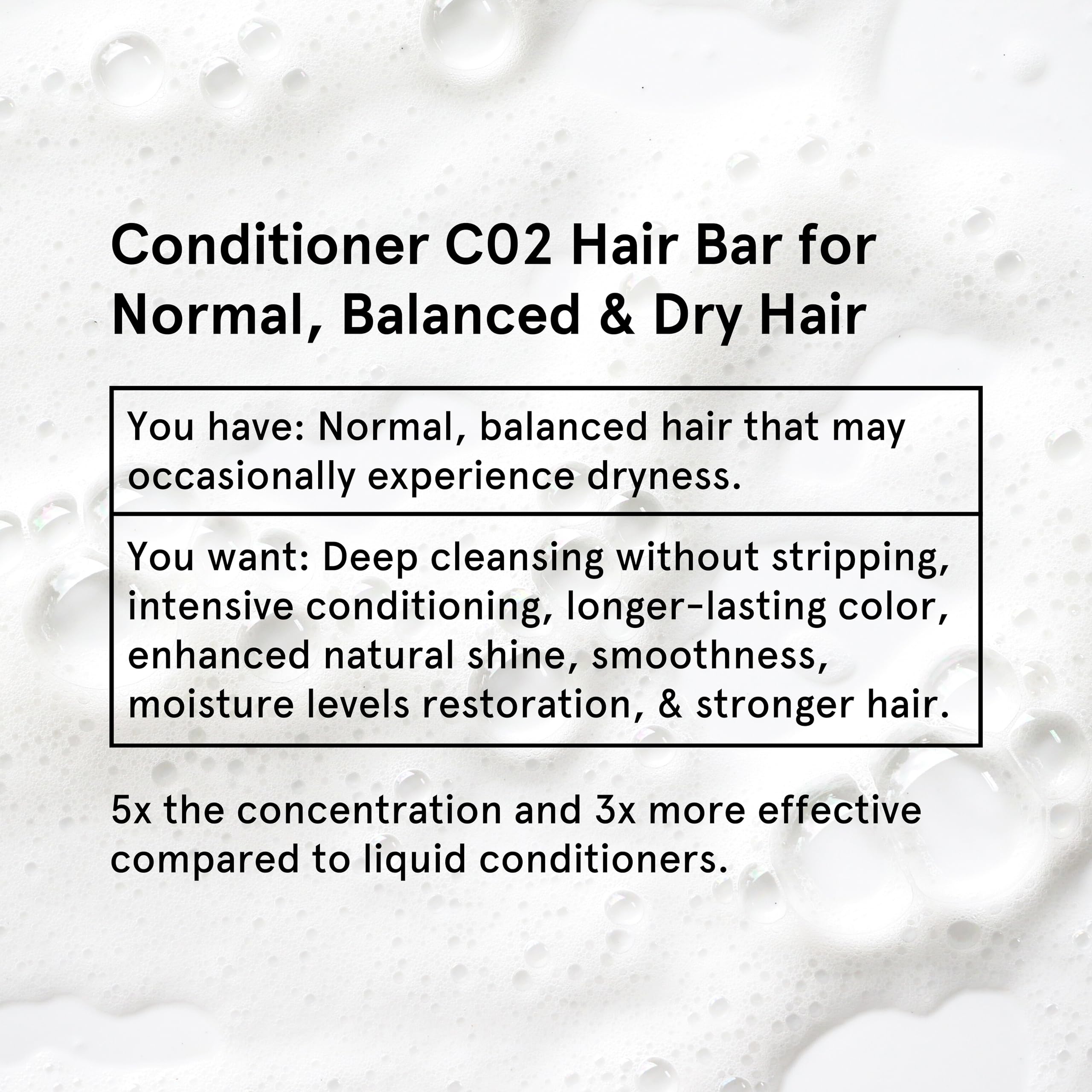 Leafinty Solid Conditioner Bar for Normal & Dry Hair Hydrates Shines Nourishes - Sulfate Free, Natural, Sustainable, Zero Waste,