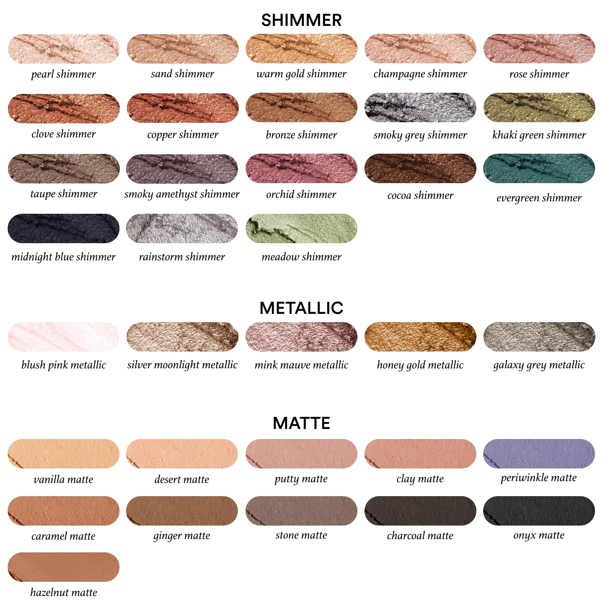 Julep Eyeshadow 101 Crme To Powder Waterproof Eyeshadow Stick, Galaxy Grey Metallic