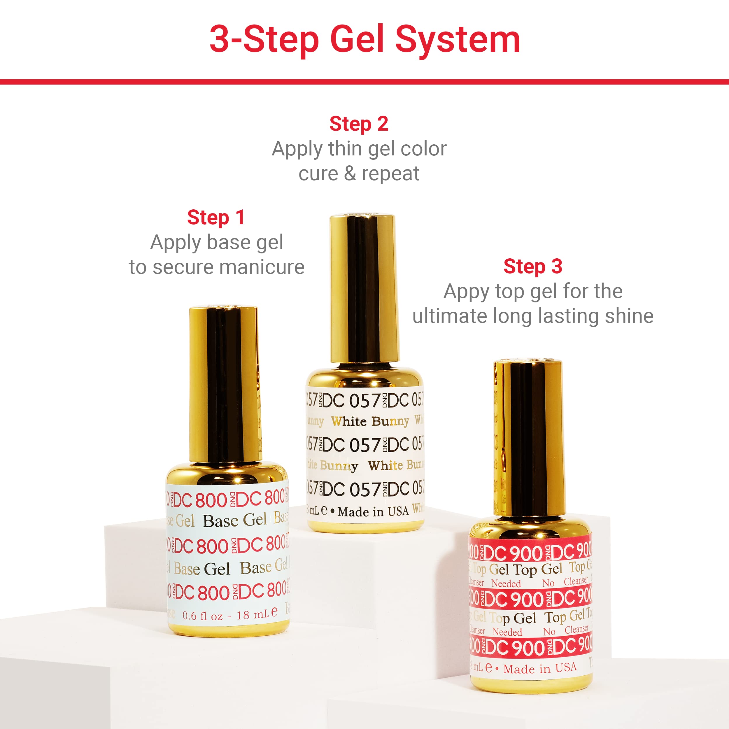 Dnd Dc Gel Polish Set, Sheer Collection, Uv/Led Gel Polish And Air Dry Nail Lacquer, Matching Chip-Free Polish Duo, 2455 Masterm