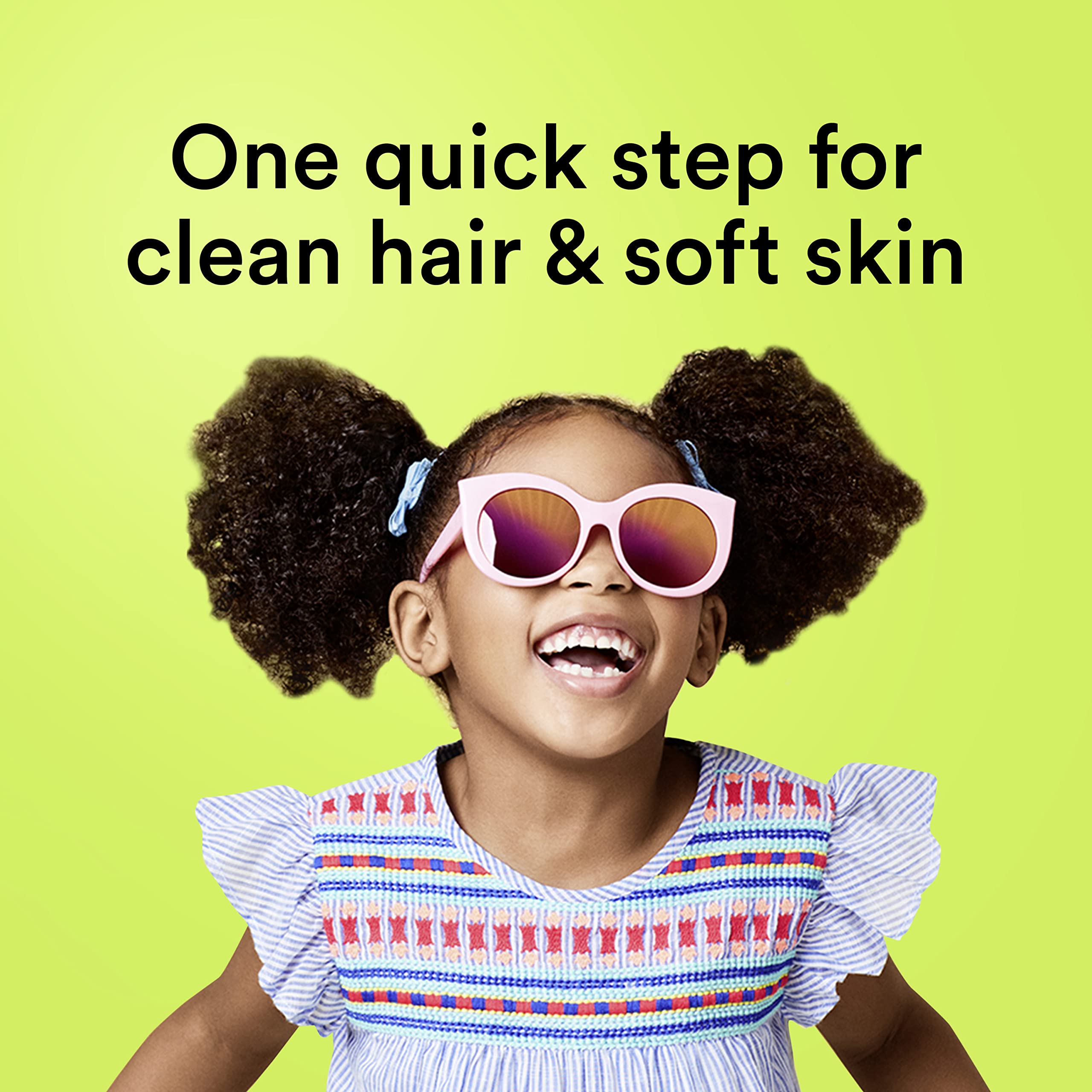 Suave Kids 3-In-1 Shampoo, Conditioner, Body Wash For Tear-Free Bath Time, Silly Apple, Dermatologist-Tested Kids Shampoo 3-In-1