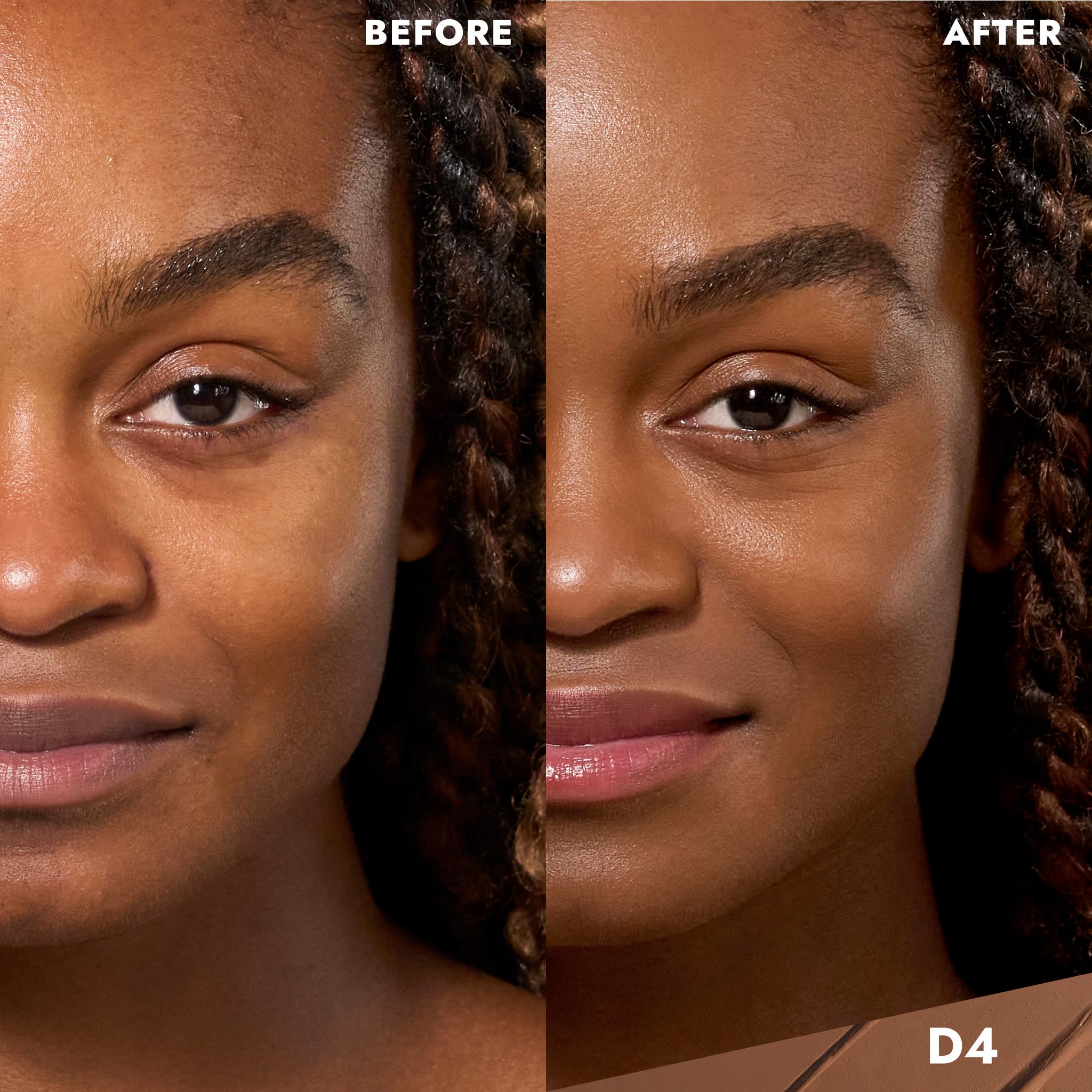 Cover Fx Total Cover Cream Foundation - Shade D4 - Buildable Coverage - Natural Finish - Oil-Free - Sweat-Proof