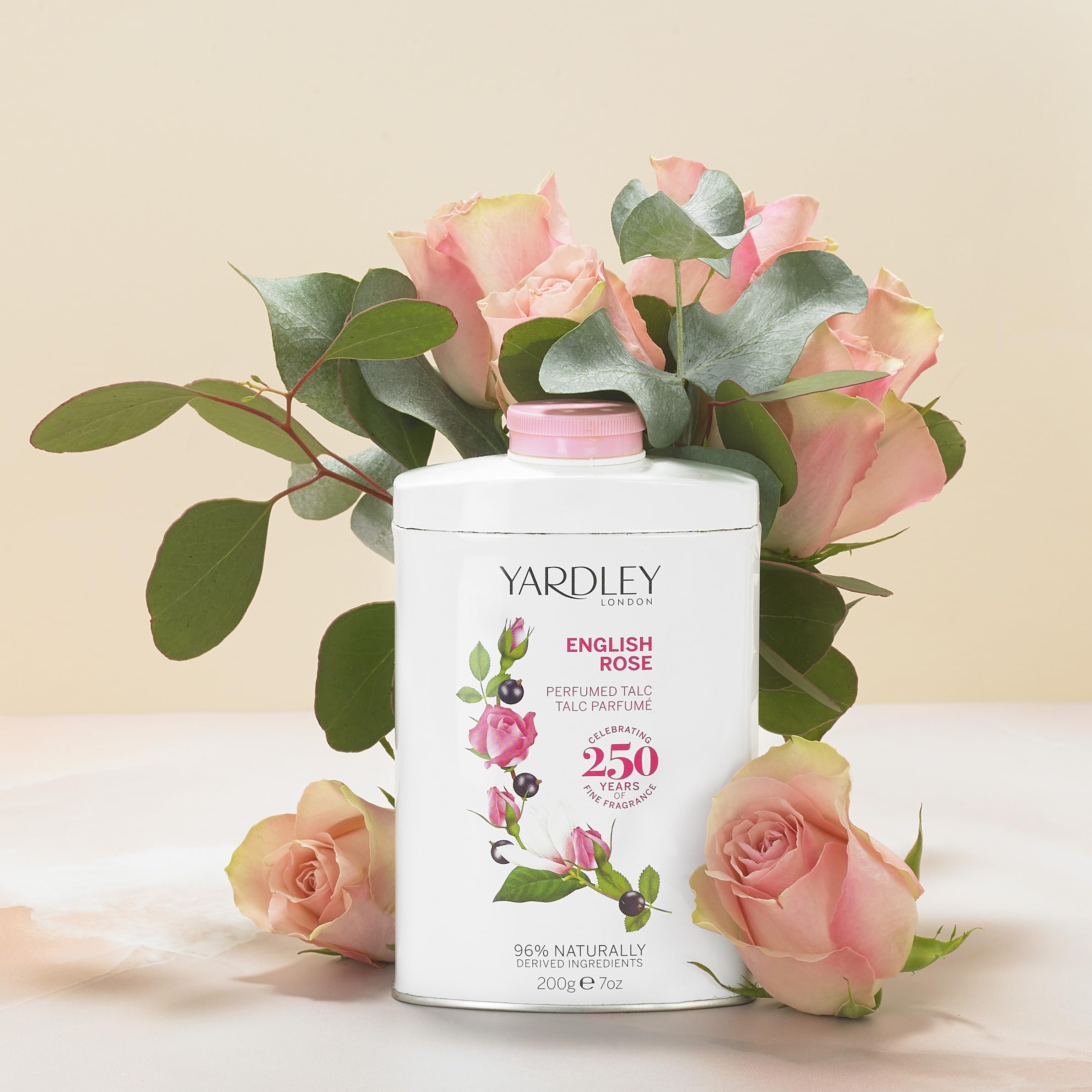 Yardley English Rose By Yardley Of London For Women Perfumed Talc, 7 Ounce