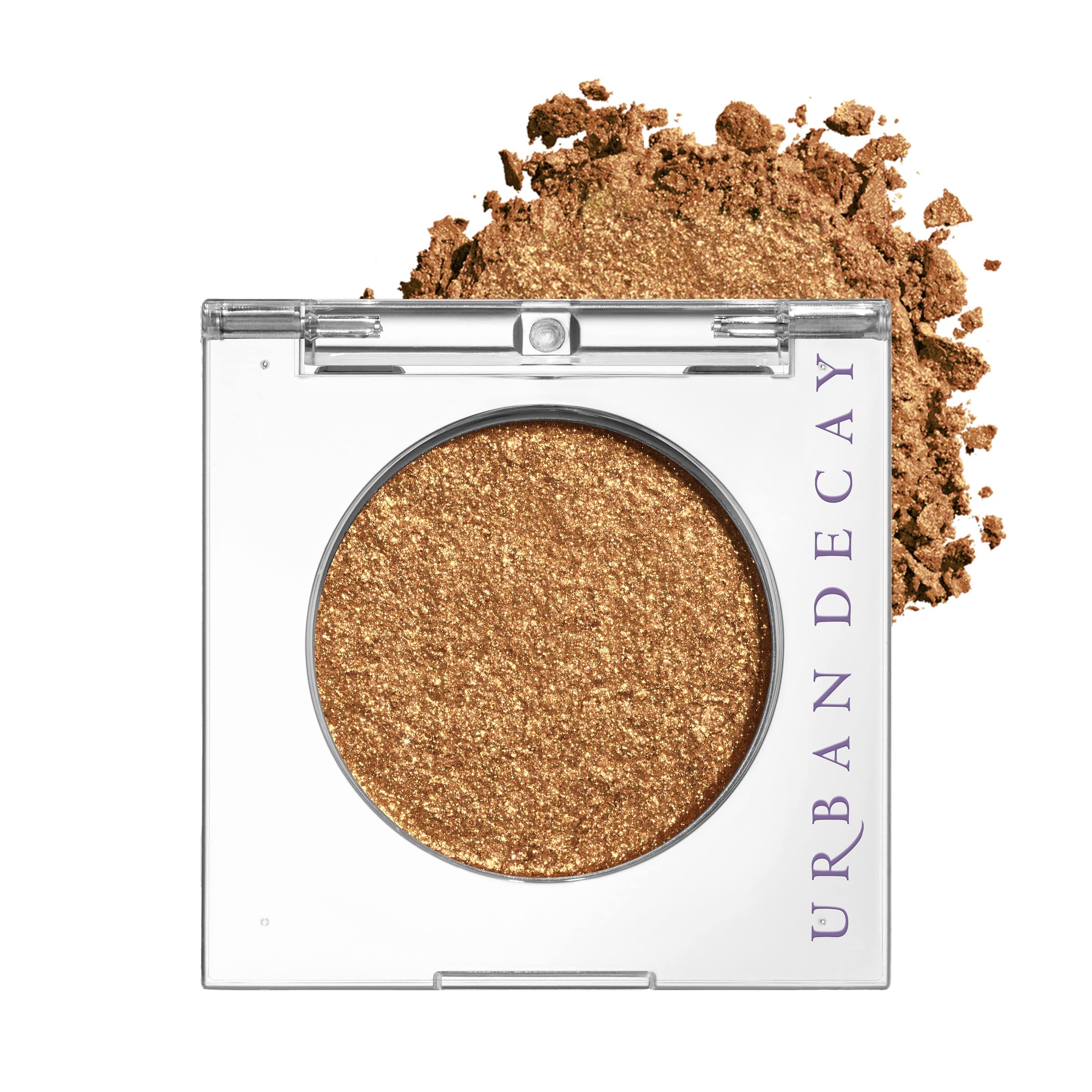 Urban Decay 24/7 Longwear Eyeshadow Single (Dumb Luck - Warm Copper Metallic), High-Pigment Eye Shadow Compact, Smooth & Blendab