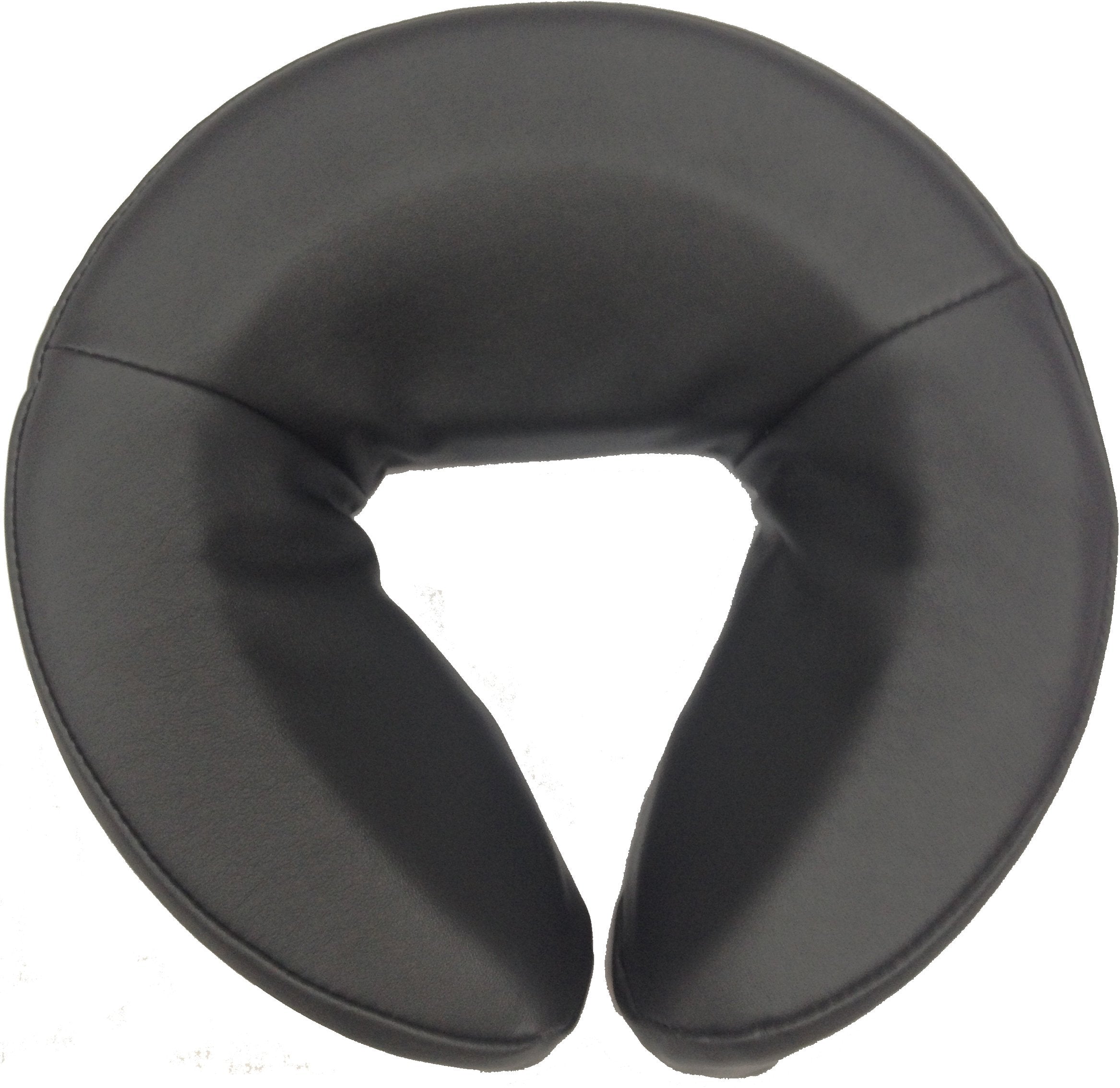 Therapists Choice Deluxe Massage Face Cradle Cushion for Massage Tables & Massage Chairs (Black)