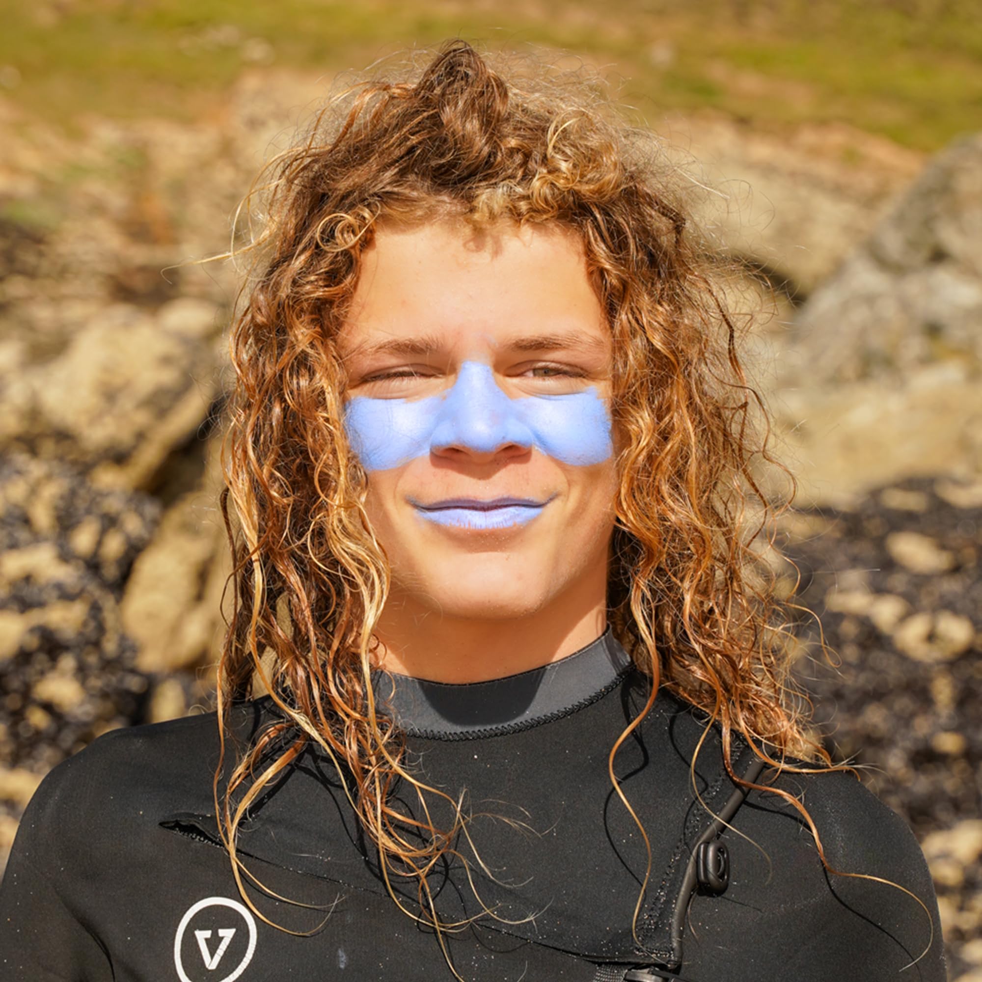 Sun Zapper (Blue Bay) Extreme Zinc Stick - Blue Colour Mineral Sunscreen Stick Spf50+ Uva/Uvb+ Unbeatable Sun Protection Sunbloc