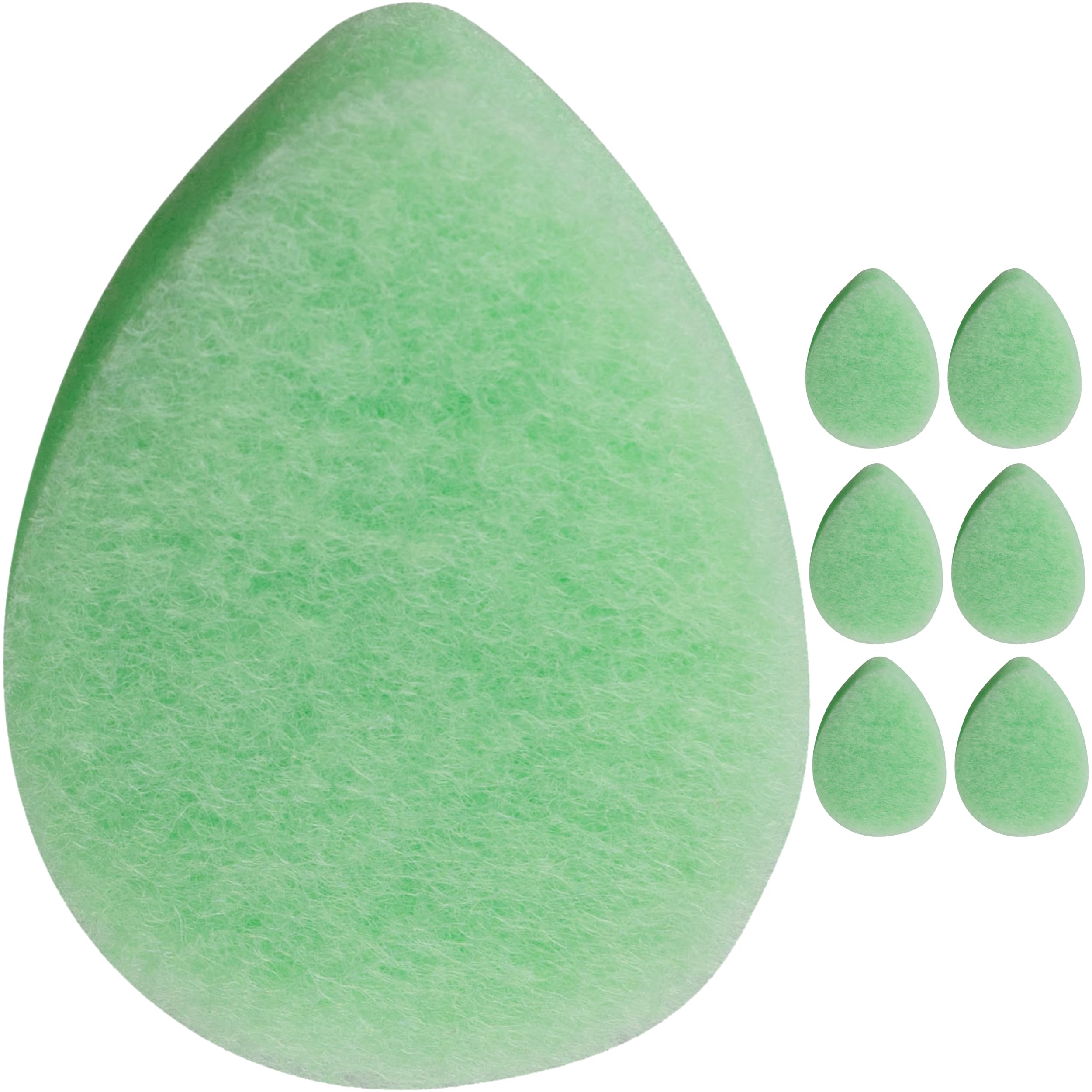 KOL Face Scrubber, Cucumber Infused Exfoliating Facial Cleansing Pads, Disposable Exfoliator Face Sponge for Daily Face Cleaning
