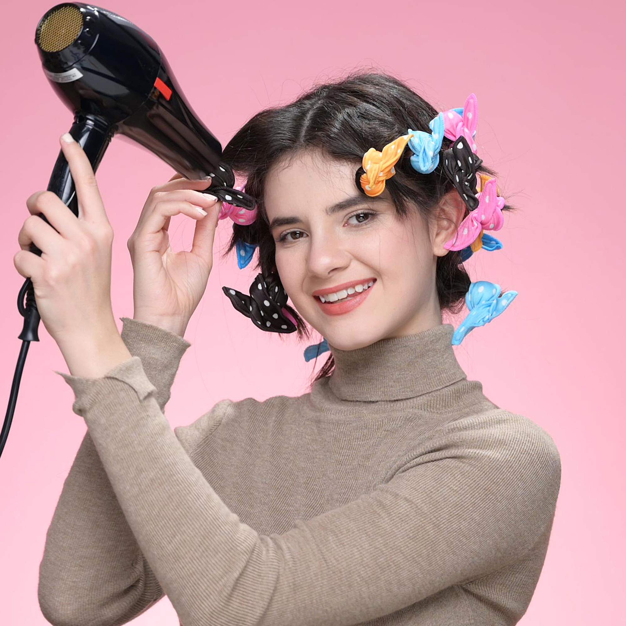 Aimin Hair Heatless Curlers, Soft Hair Curlers To Sleep In, Overnight Heatless Curls For Long Hair, No Heat Foam Curlers, Satin