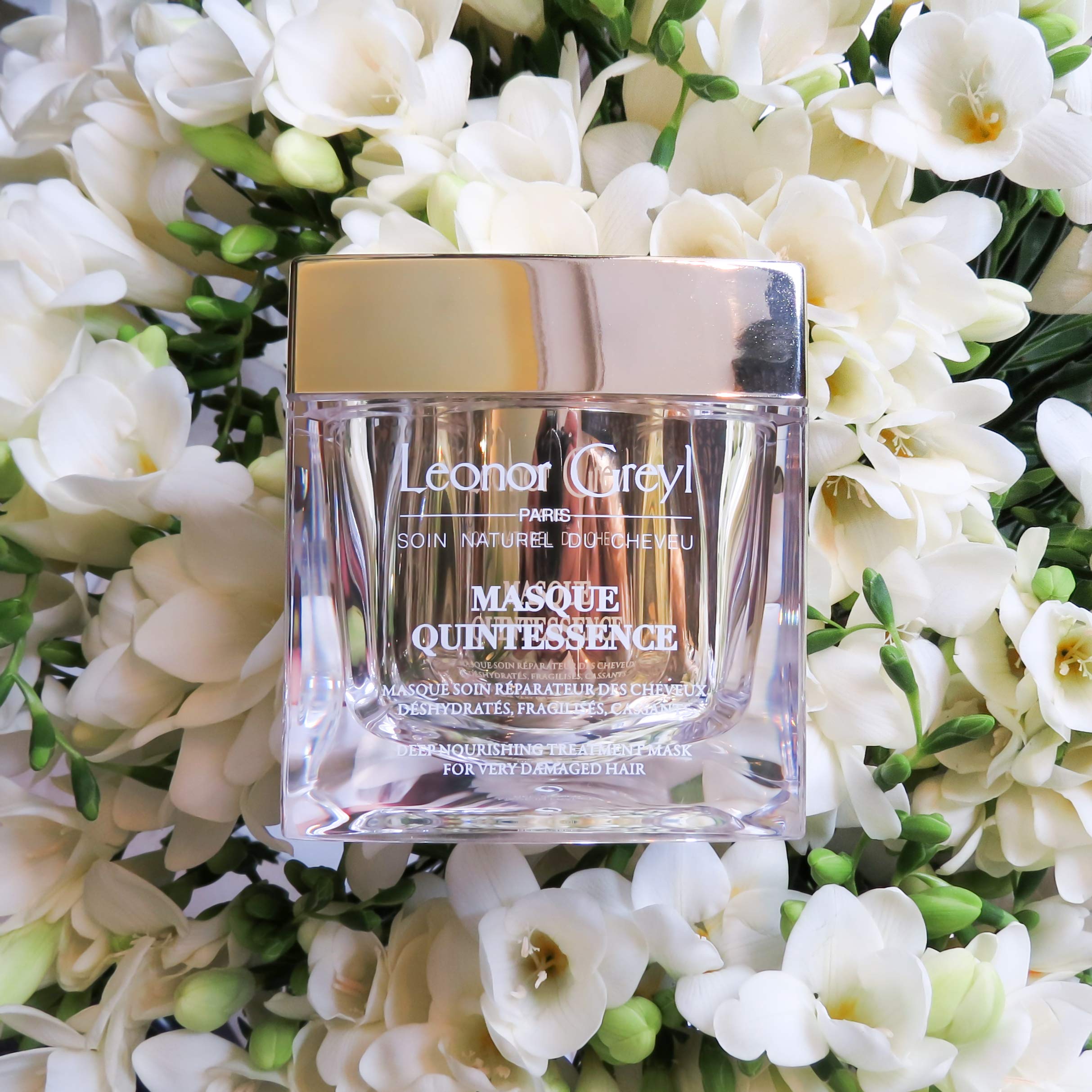 Leonor Greyl Paris - Masque Quintessence - Deep Conditioning Mask for Brittle and Very Damaged Hair - Gluten Free & Vegan Condit