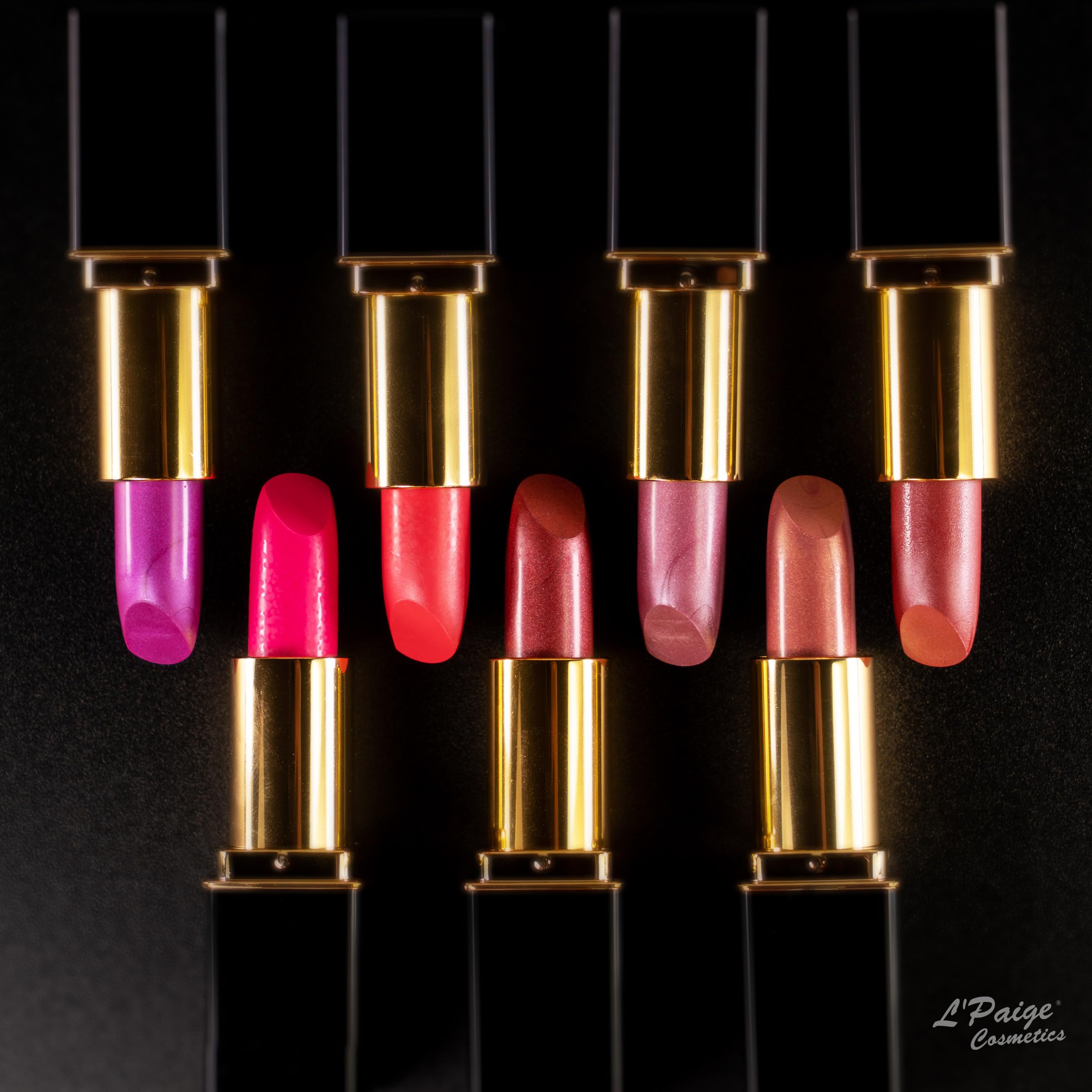 L'Paige L45 - Icy Mauve Designer Lipstick, Aloe Vera Based, Long-Lasting, Moisturizing