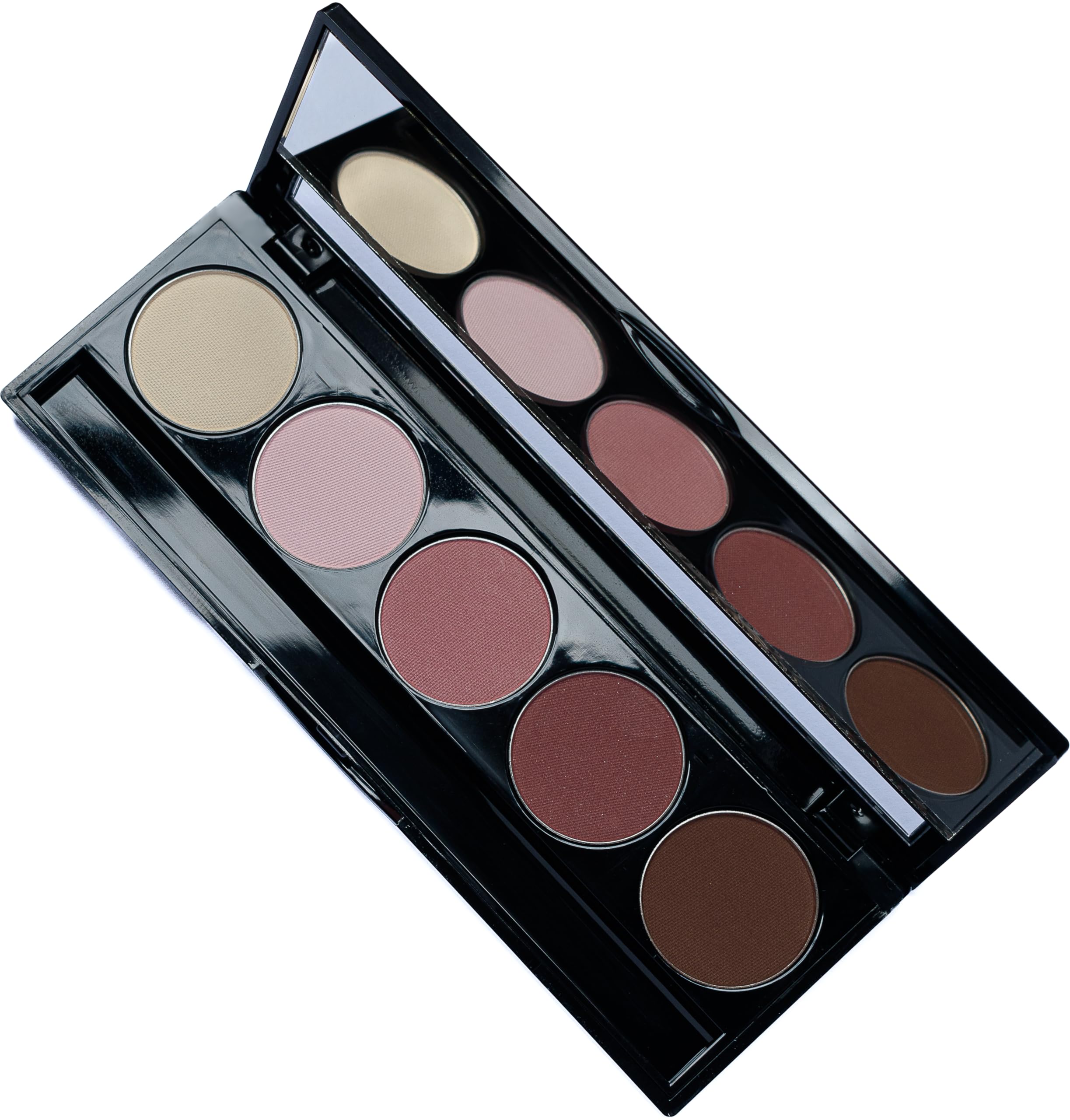 Pure Ziva Matte Rose Pink Vegan Eyeshadow Palette; Talc, Paraben & Cruelty Free