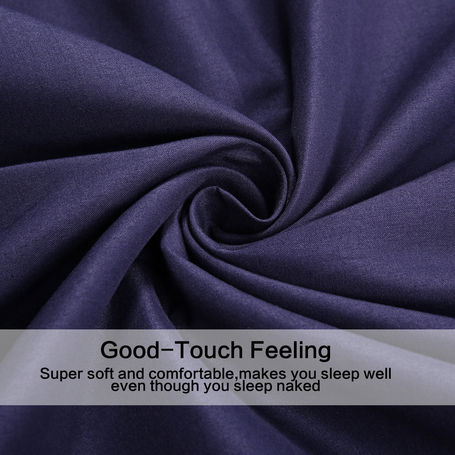 4 Piece Bed Sheet Set (Full,Blue) 1 Flat Sheet,1 Fitted Sheet and 2 Pillow cases,Brushed Microfiber Luxury Bedding with Deep Poc