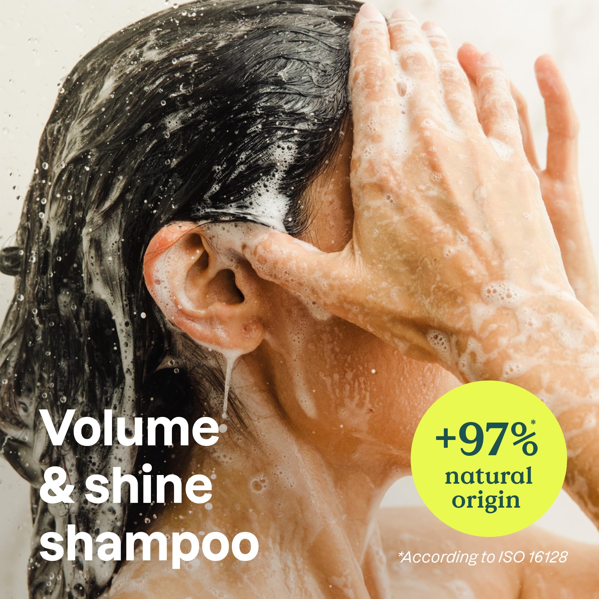 ATTITUDE Volume and Shine Hair Shampoo, EWG Verified, For Thin Hair, Naturally Derived Ingredients, Vegan and Plant Based, Soy P