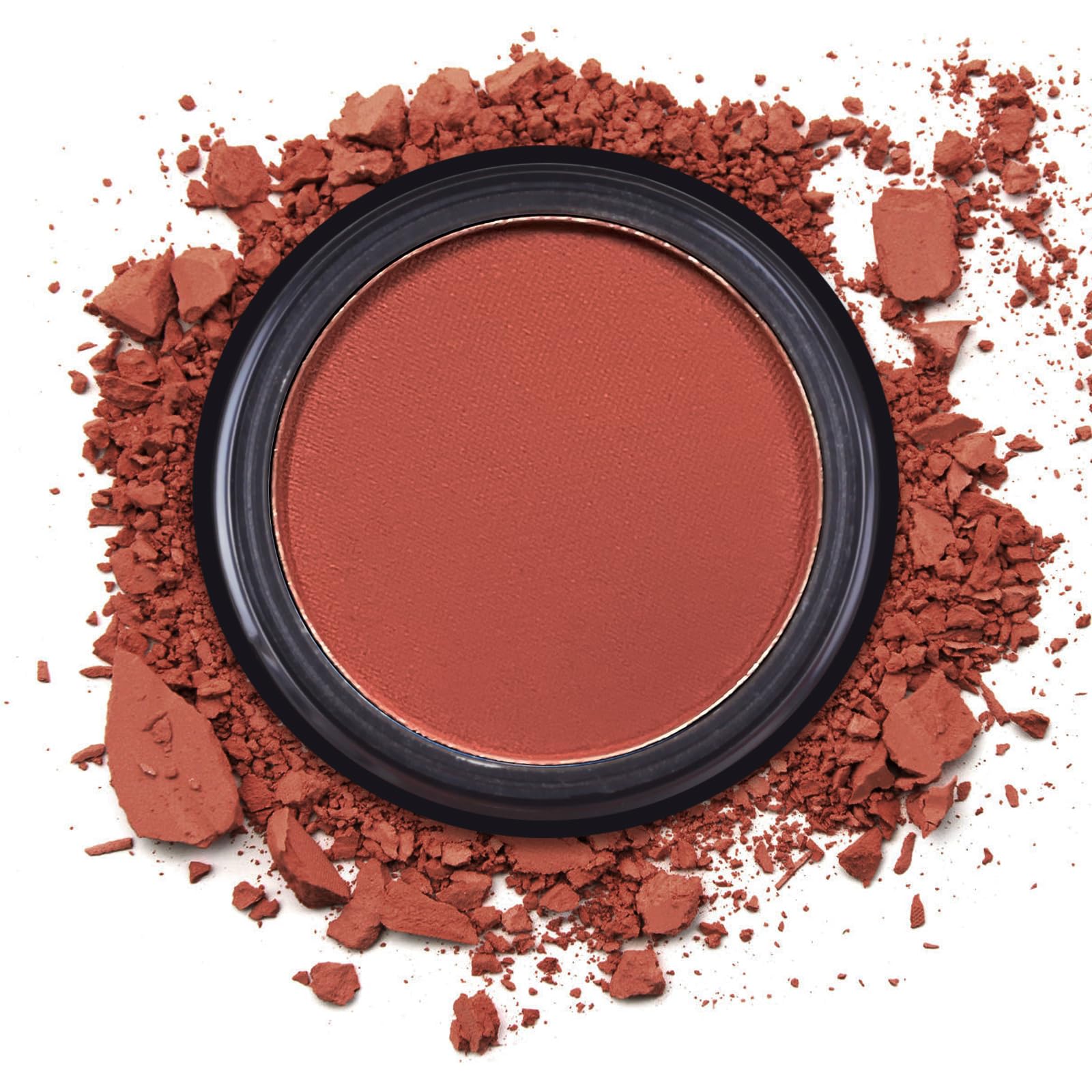 MEICOLY Red Single Eyeshadow,Pressed Powder Matte Eye shadow, Long Lasting Halloween Eye Makeup,Opaque Vegan Cruelty Free High P