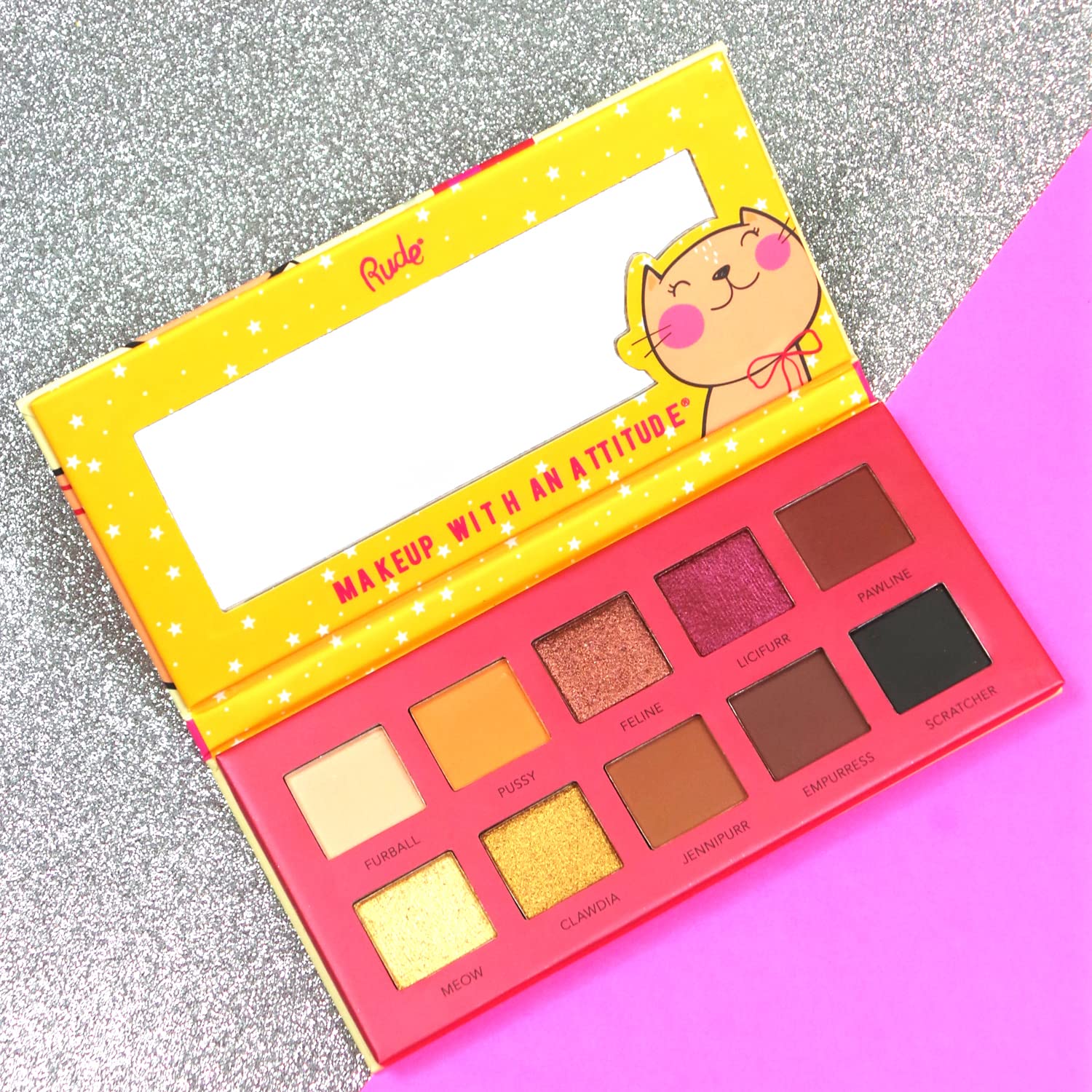 Rude - Party Animals 10 Eyeshadow Palette - pRUDEnce