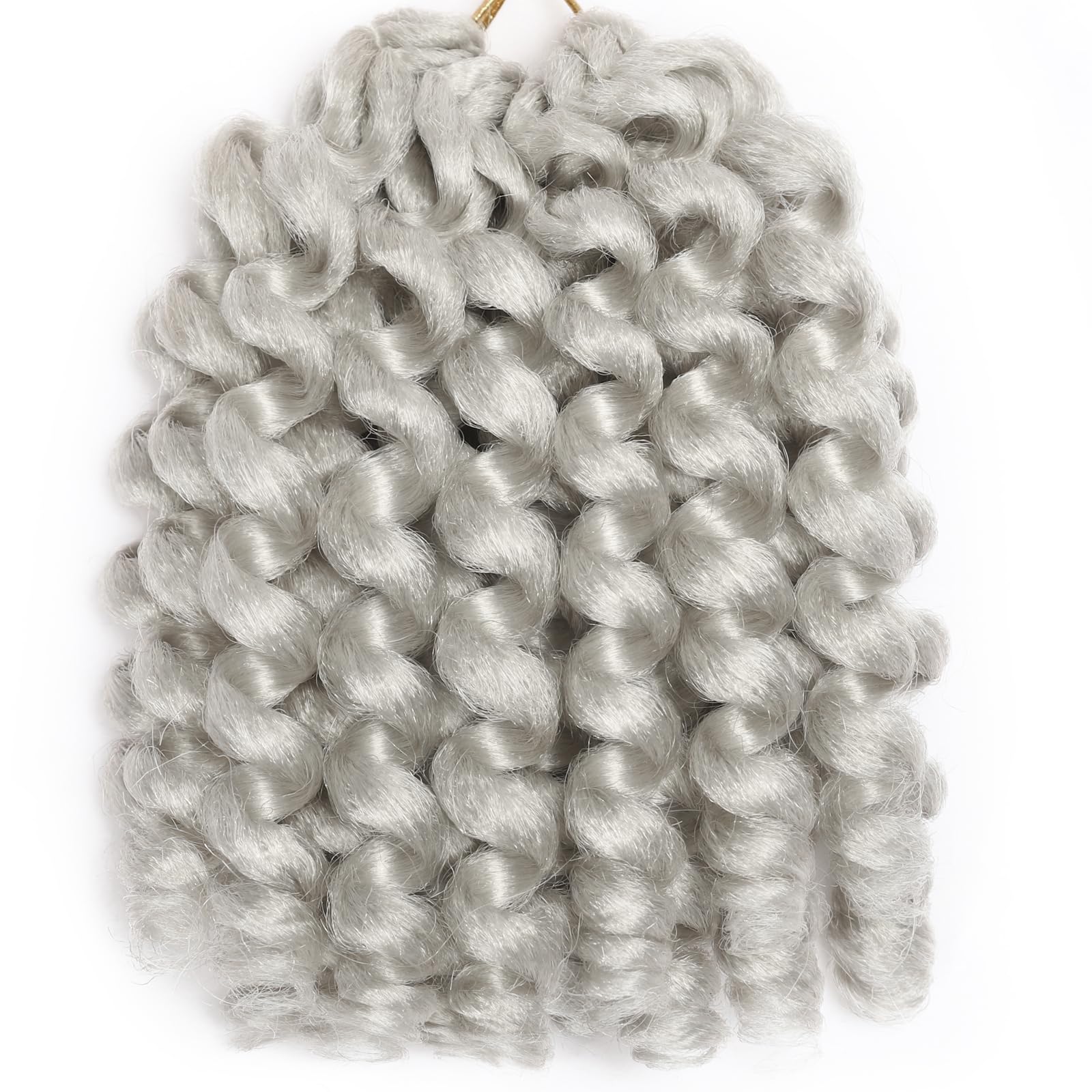 Short Jamaican Bounce Crochet Hair 5 Packs 2X Ringlet Wand Curl Crochet Hair 8 Inch Curly Crochet Hair Extensions Medium Shoulde
