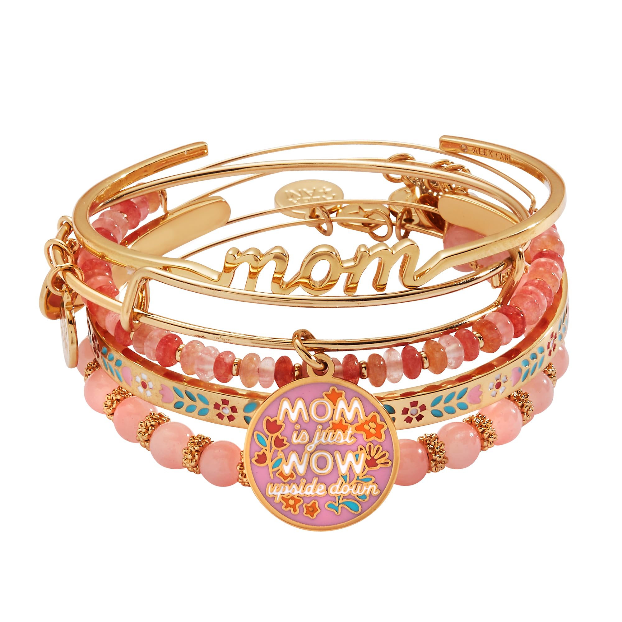 Alex and Ani Mothers Day Floral Set of 5